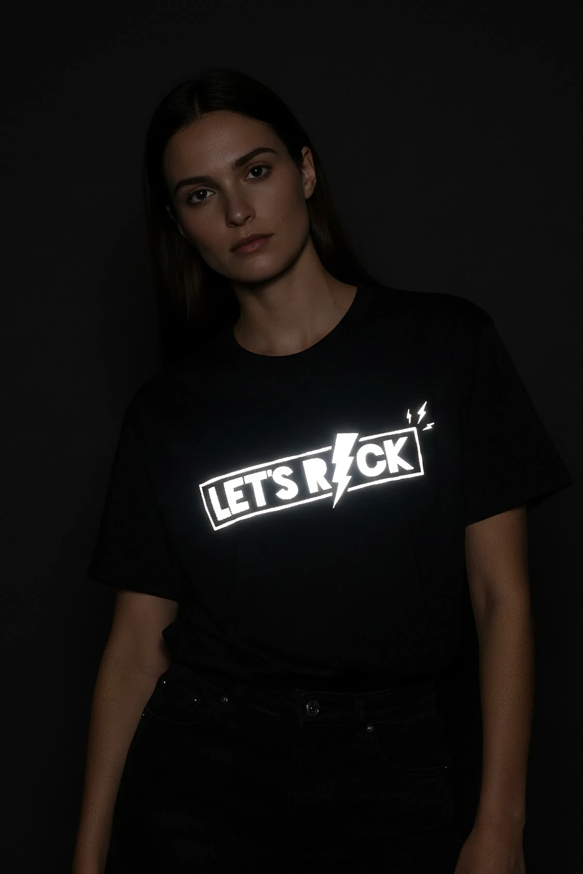 Reflektörlü T-Shirt