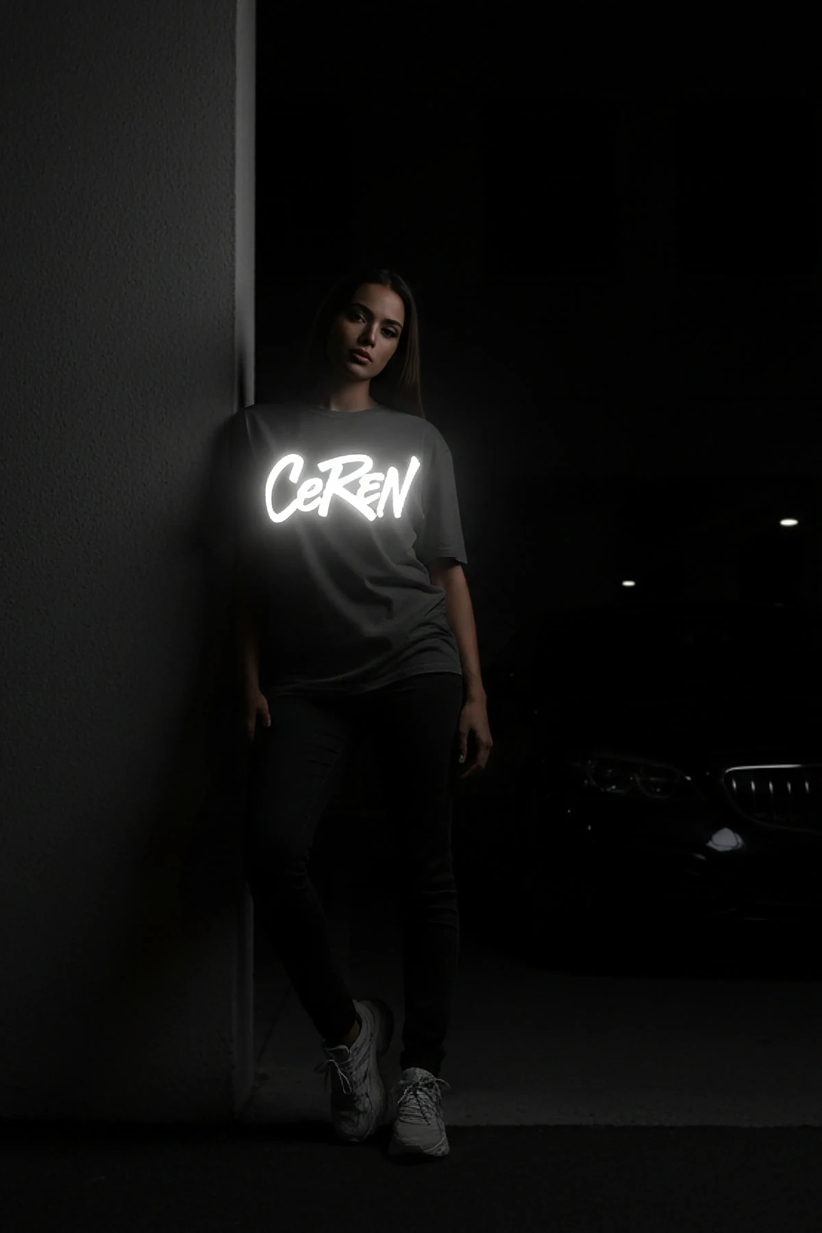 Reflektörlü T-Shirt