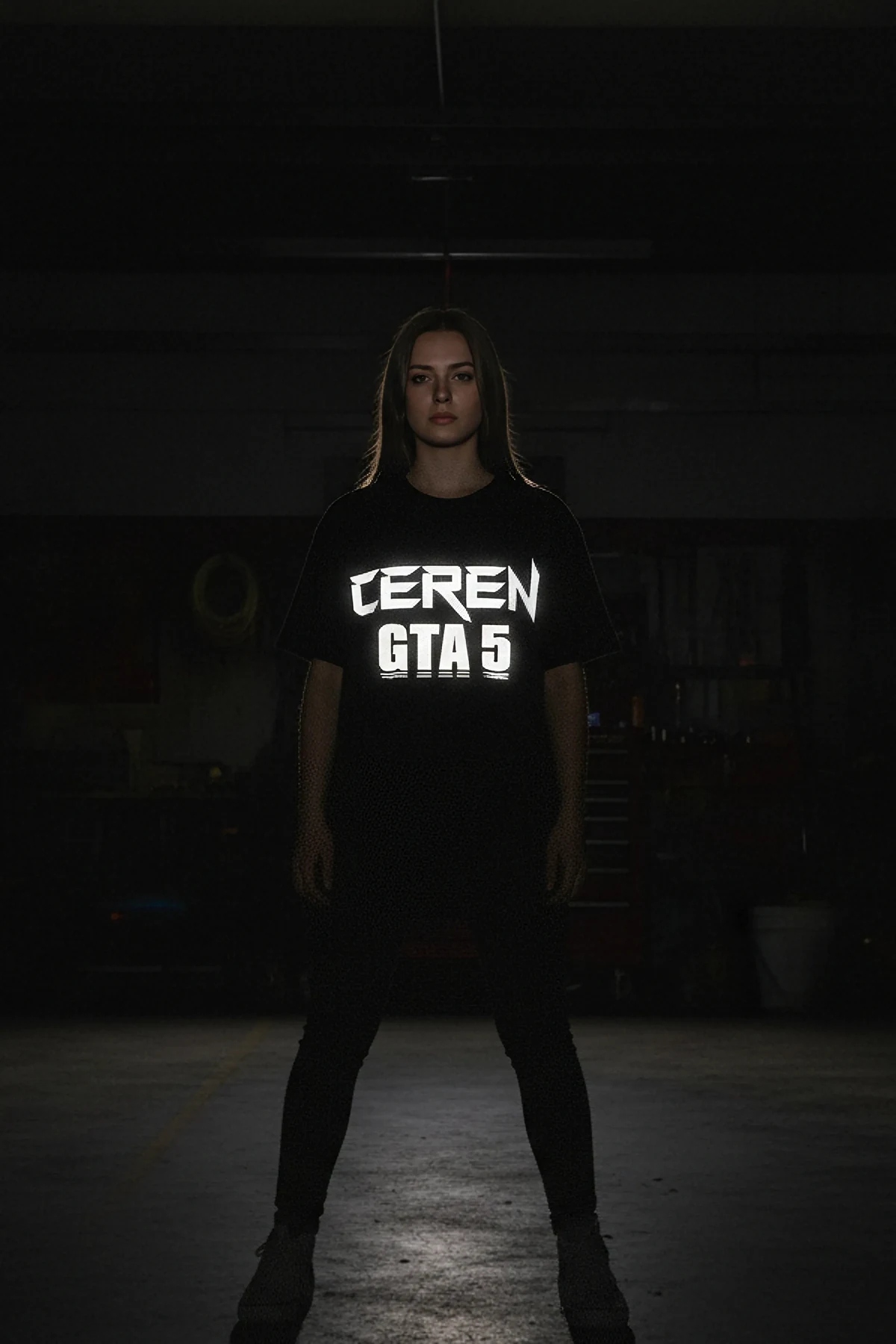 Reflektörlü T-Shirt