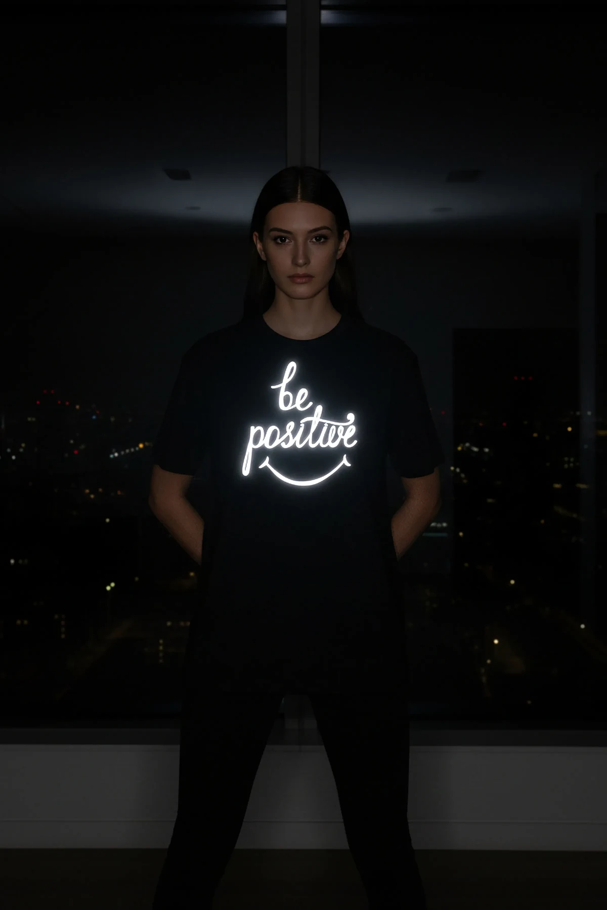 Reflektörlü T-Shirt