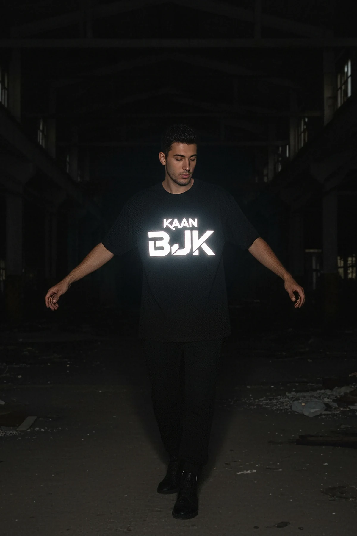 Reflektörlü T-Shirt