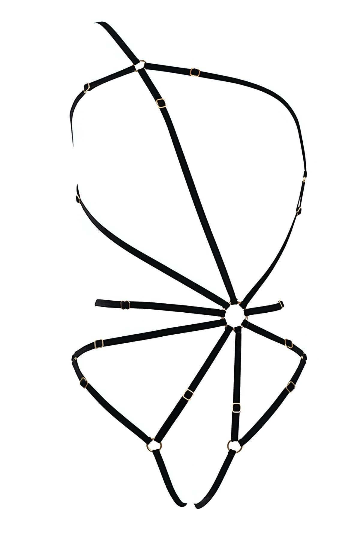 Kadın İç Giyim Lastik Harness - APFT340 - 1