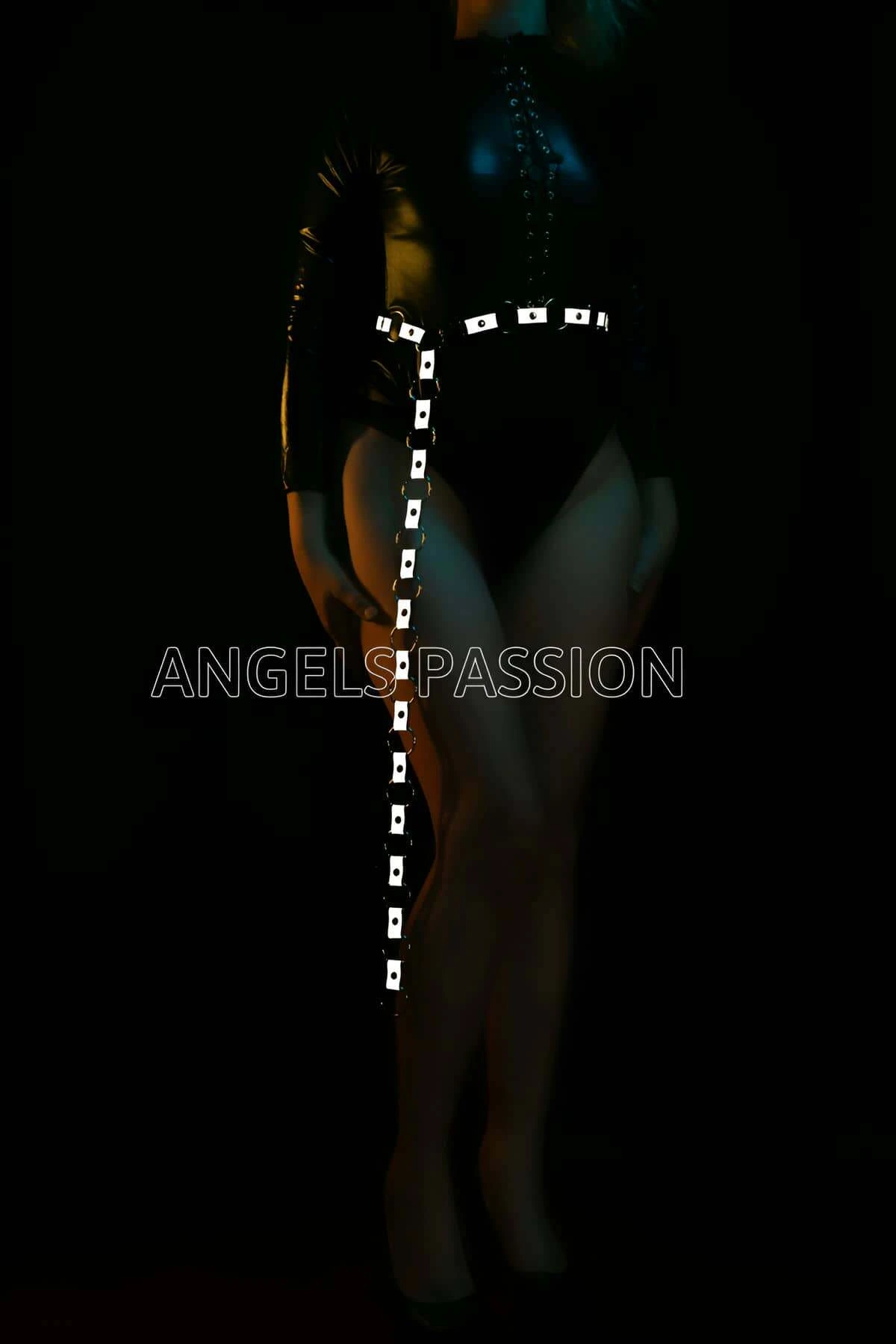 Reflektörlü Seksi Kemer, Karanlıkta Parlayan Kemer - APFT427 - 1