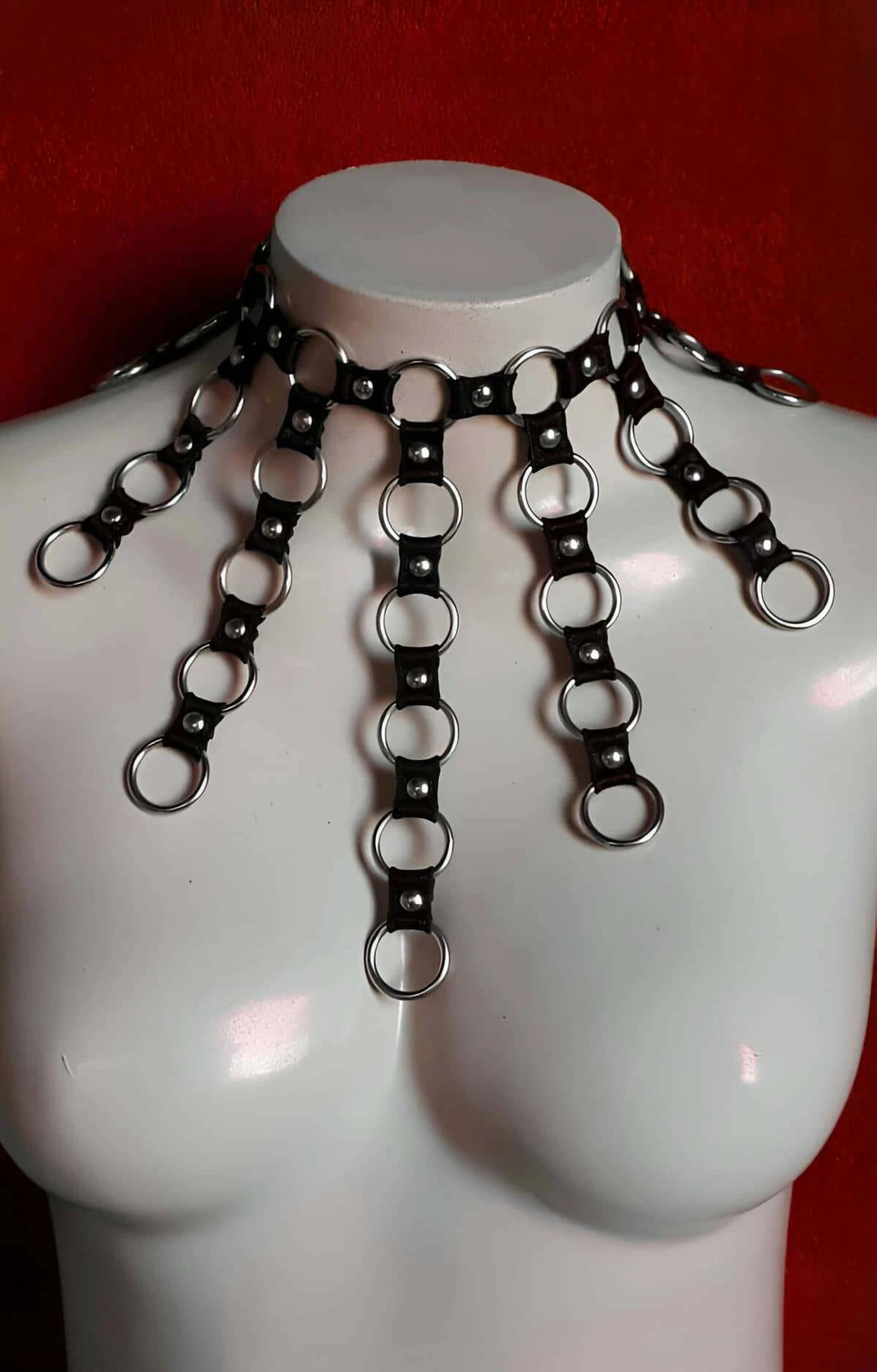Işık Dalgası Choker - Lastik Işık Yansıma Choker - APFT575