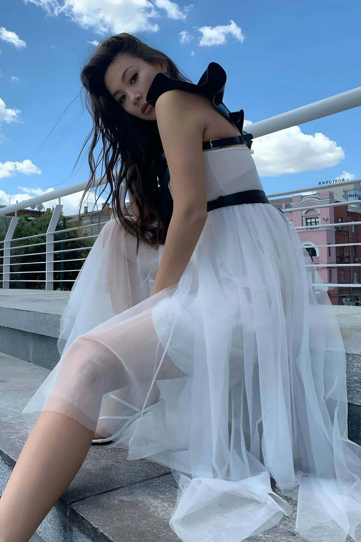 Şık Deri Seksi Göğüs Deri Harness - APFT996 - 1