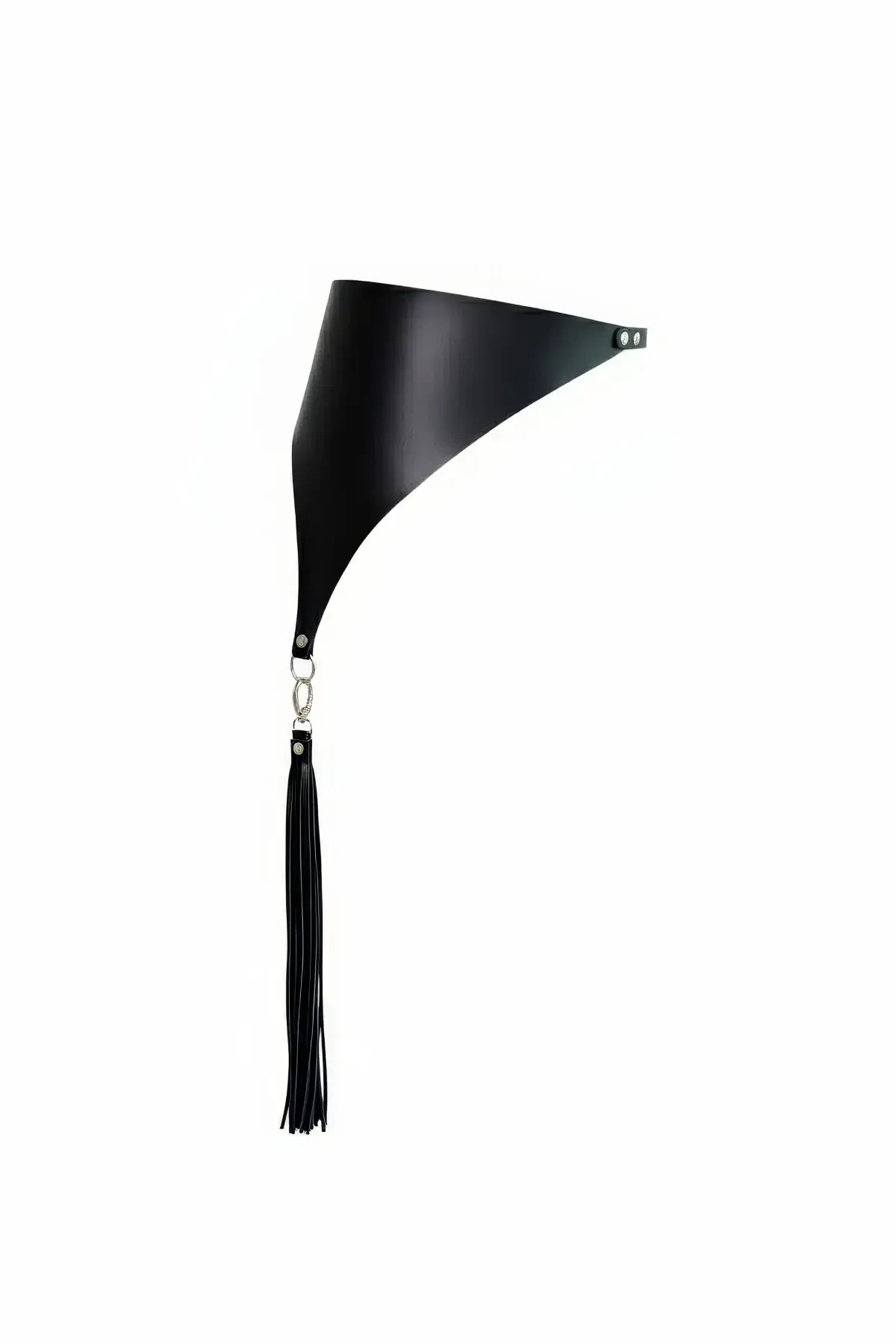 Siyah Kadın Kemer Kalın Püskül Detaylı Korse Kemer - APFT1198