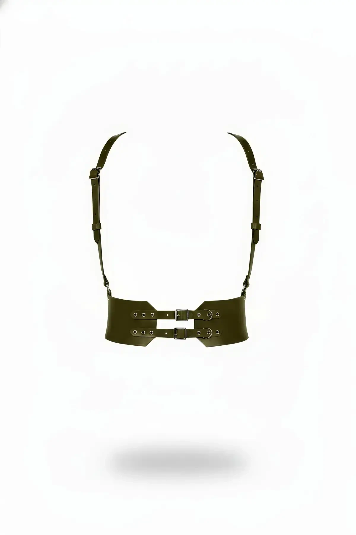 Haki Kadın Kemer Kalın Korse Omuz Aksesuarı - APFT853