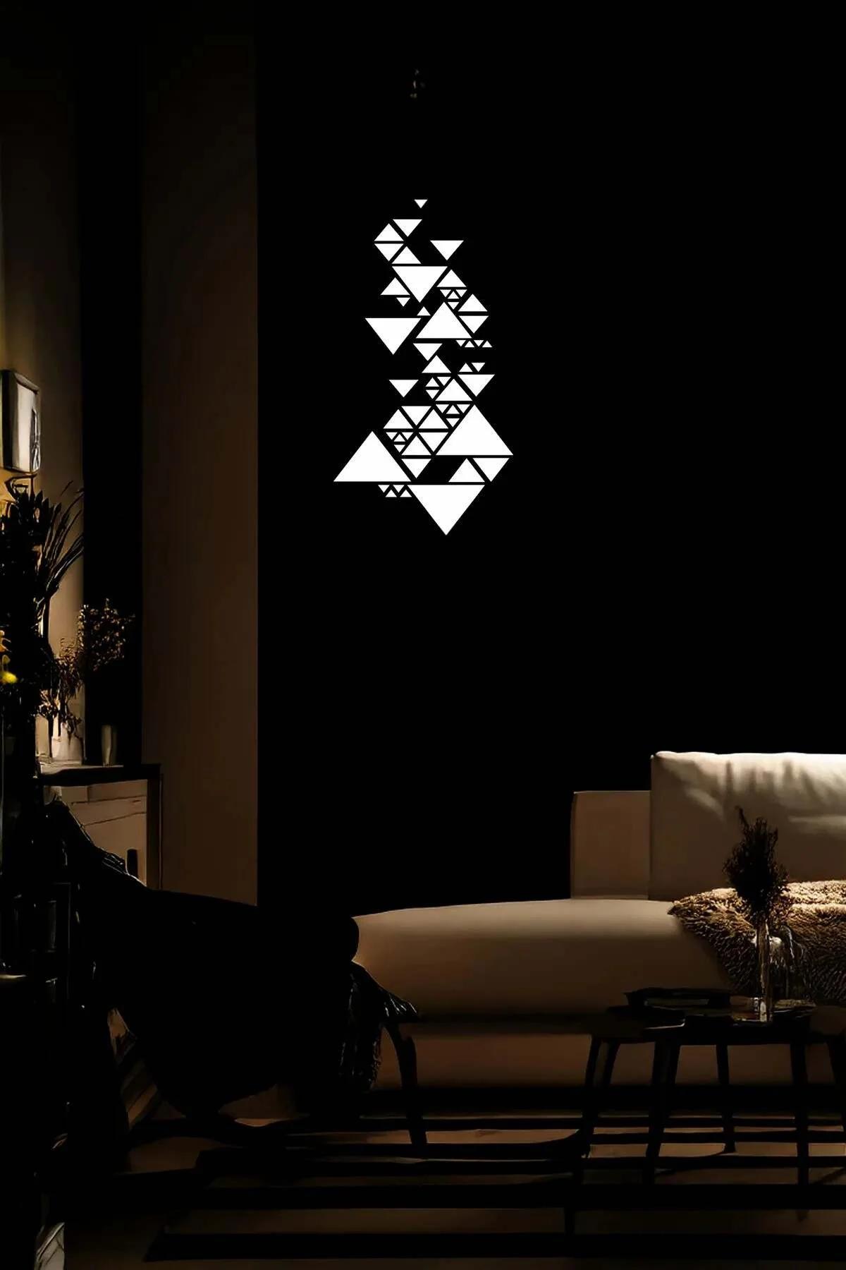Geometric Triangular Wall Art Decor