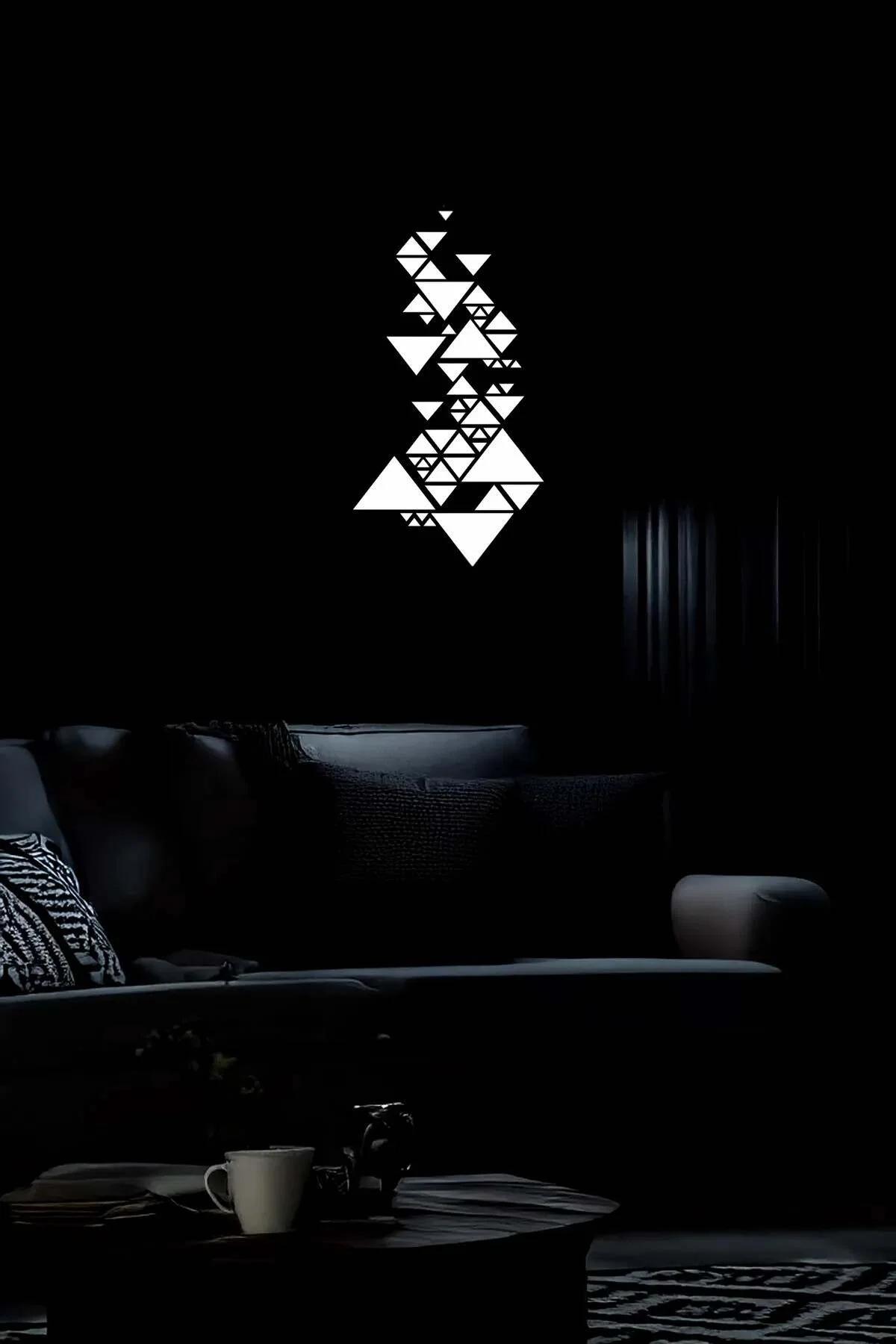 Geometric Triangular Wall Art Decor