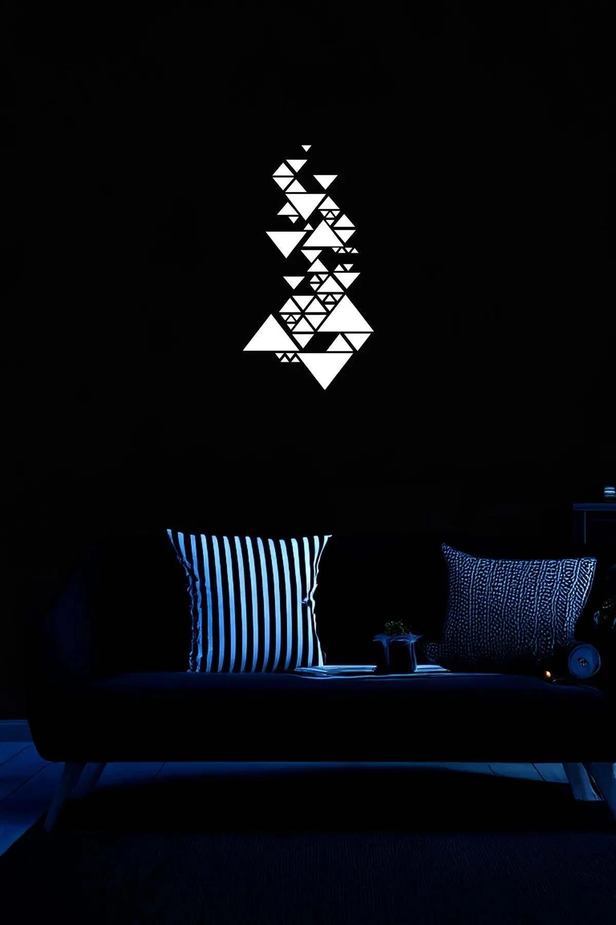 Geometric Triangular Wall Art Decor