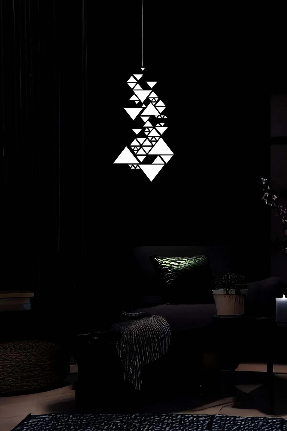 Geometric Triangular Wall Art Decor