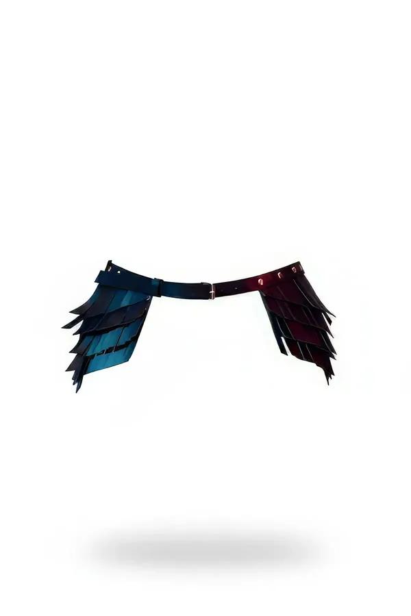 Iridescent Scale Waist Harness Belt