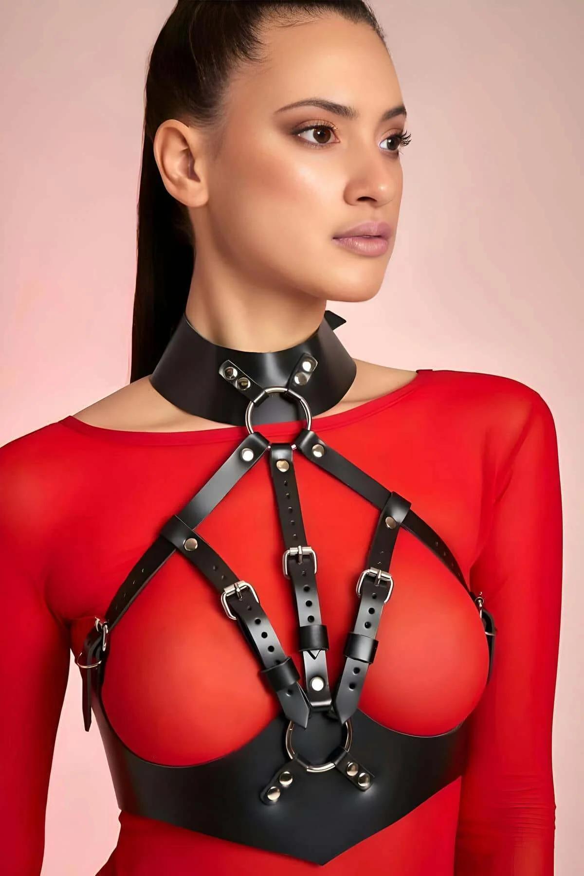Strappy Halter Neck Body Harness