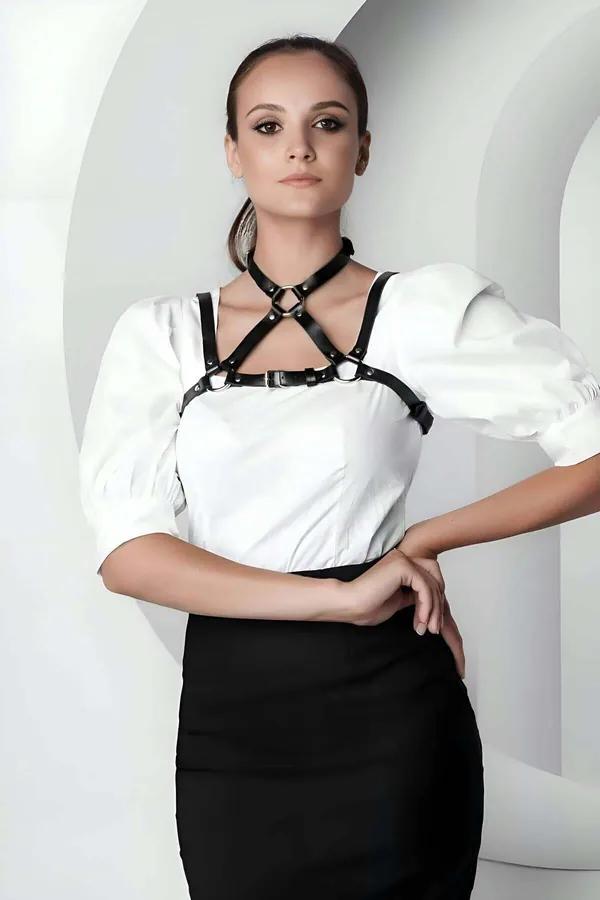 Strappy O-Ring Chest Harness