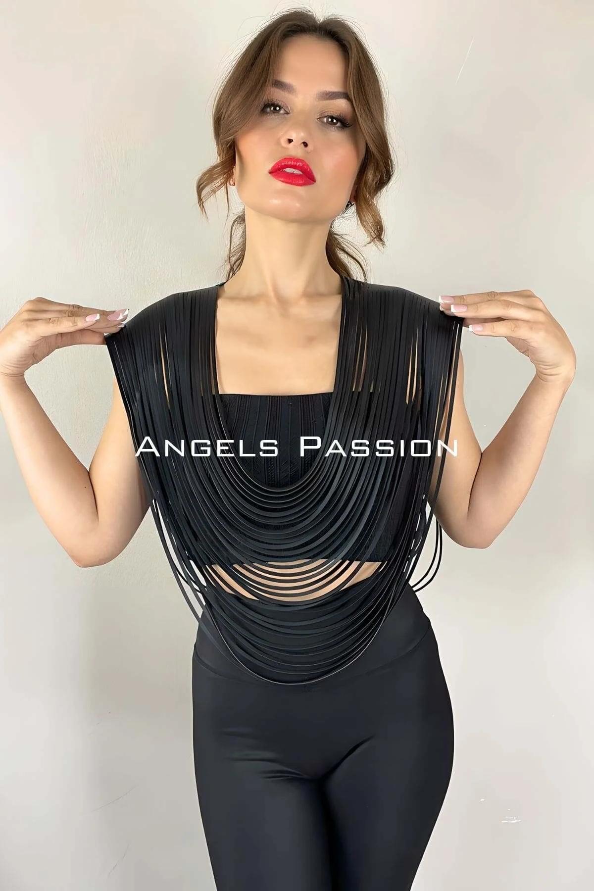 Layered Fringe Shoulder Harness