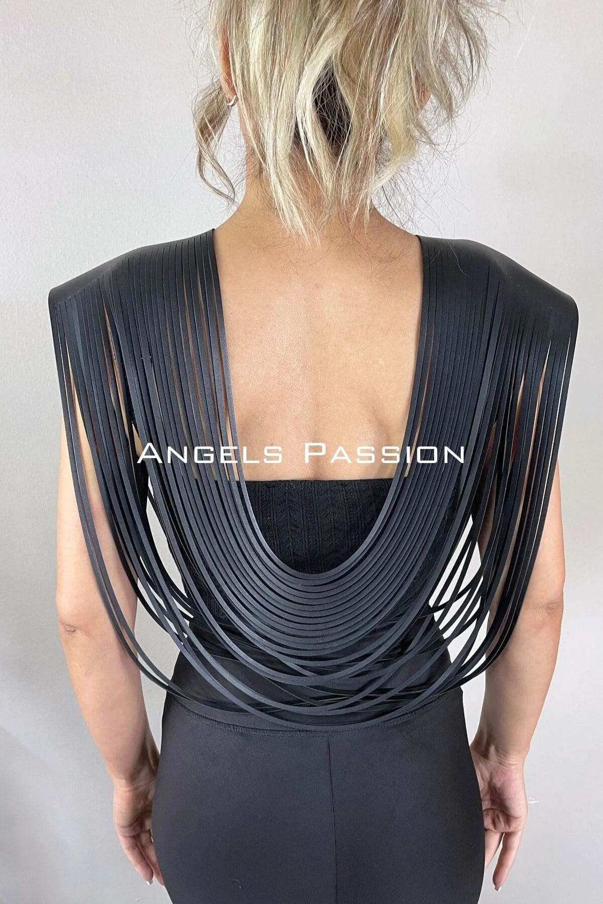 Layered Fringe Shoulder Harness