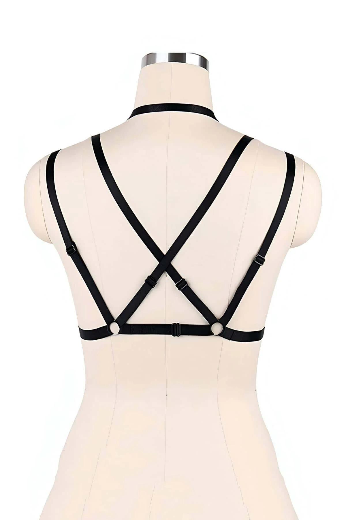 Strappy O-Ring Harness with Star Detail