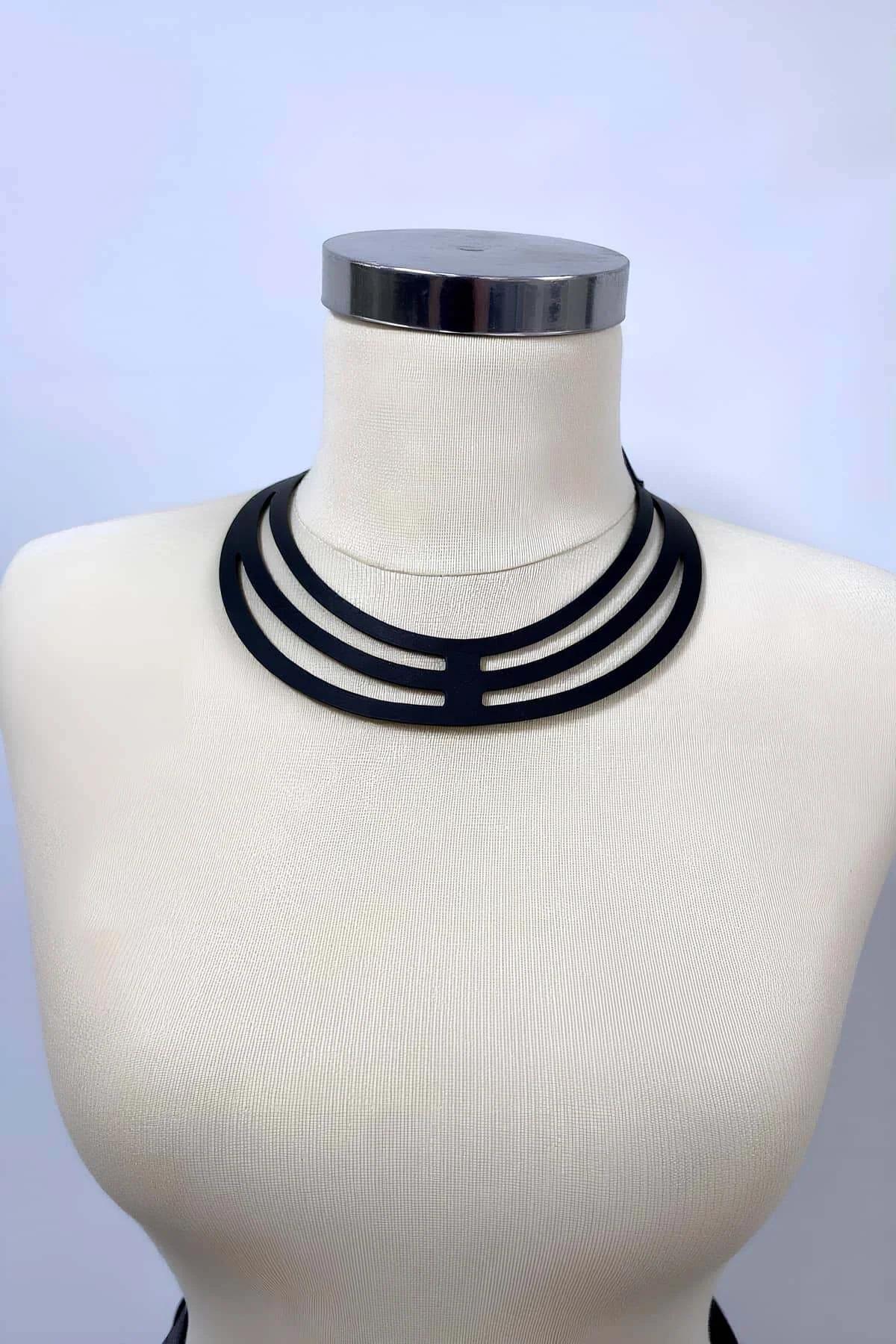 Multi-Strap Choker Harness
