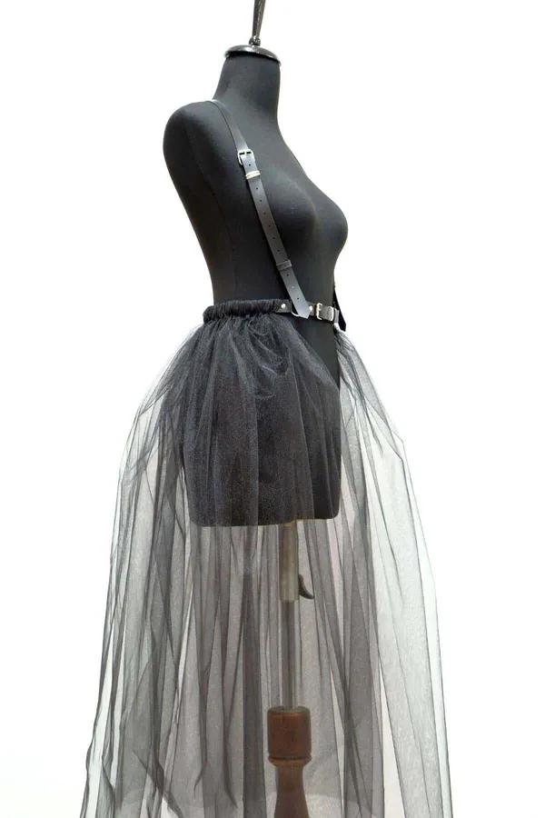Harness Tulle Skirt with Adjustable Straps
