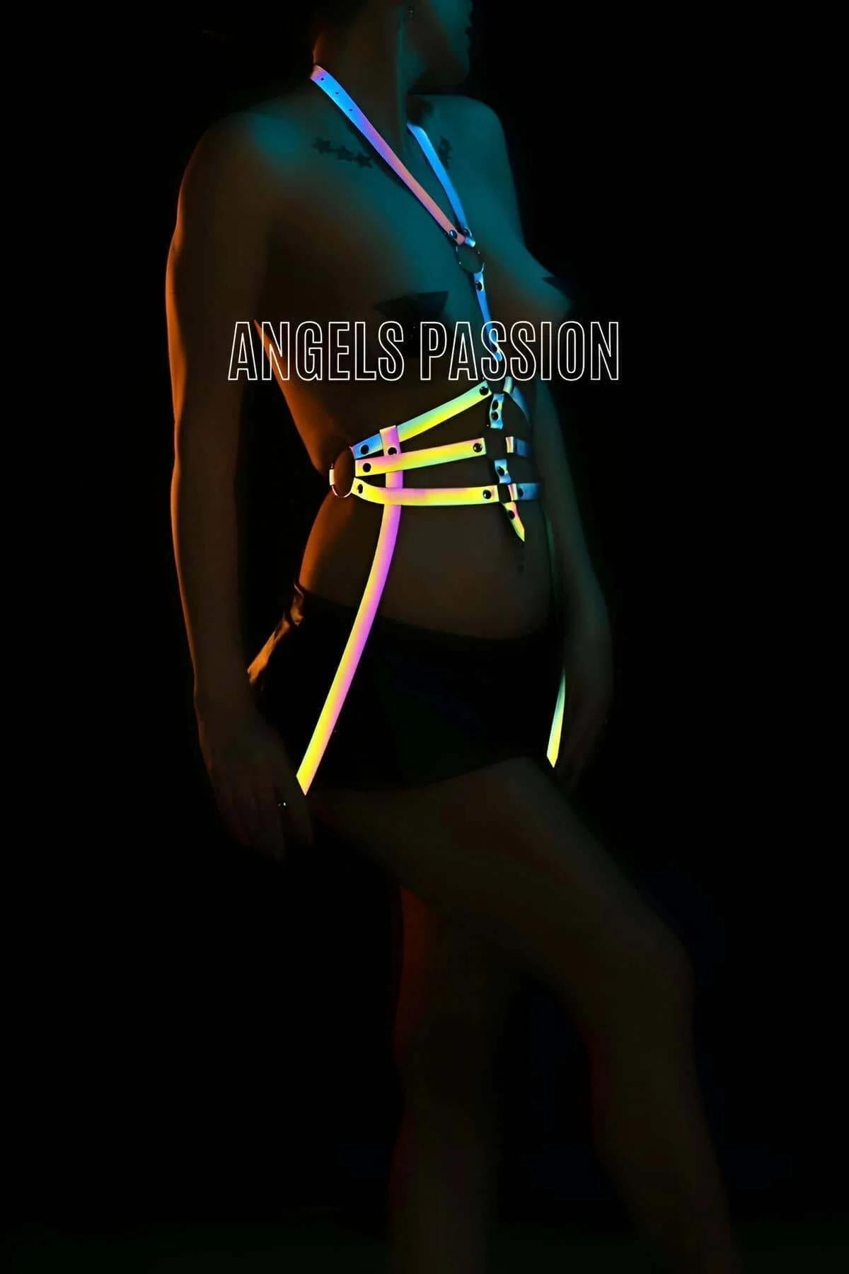 Holographic Reflective Body Harness
