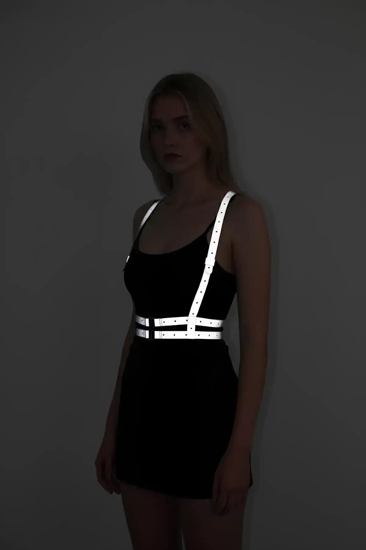 Reflective Strappy Chest Harness