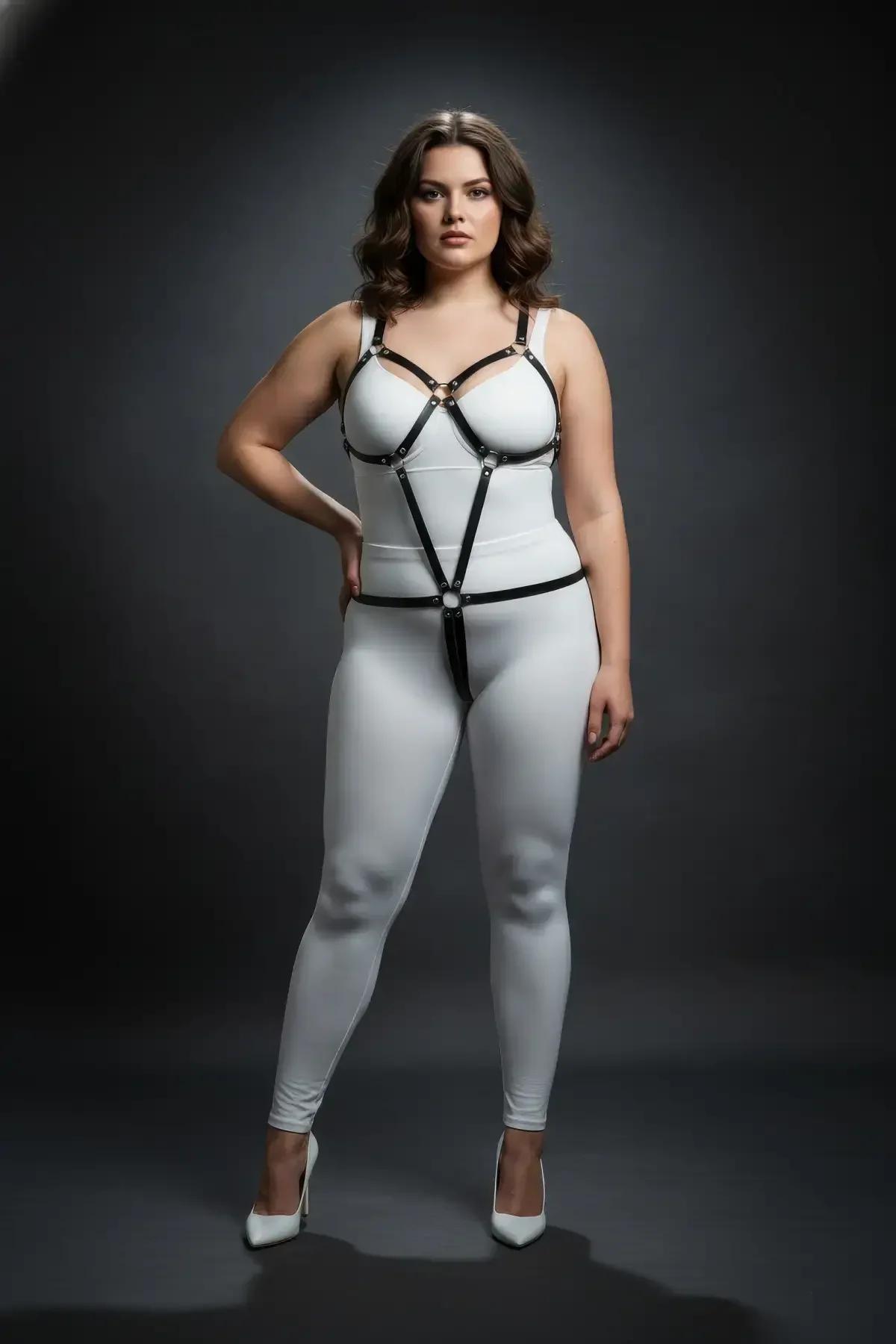 Full Body Harness with Adjustable O-Ring Straps