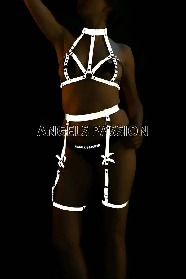 Reflective Harness & Garter Set
