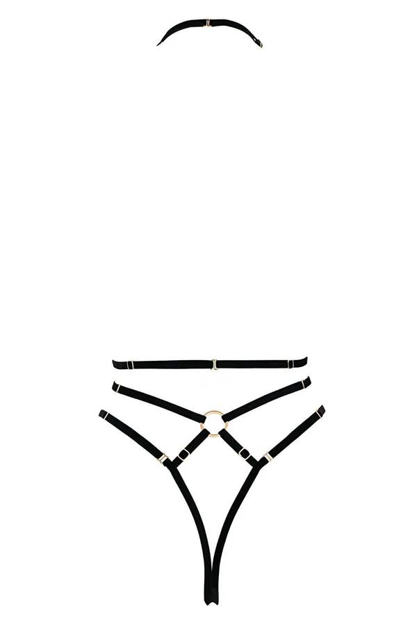 Minimalist Multi-Strap Body Harness with O-Ring