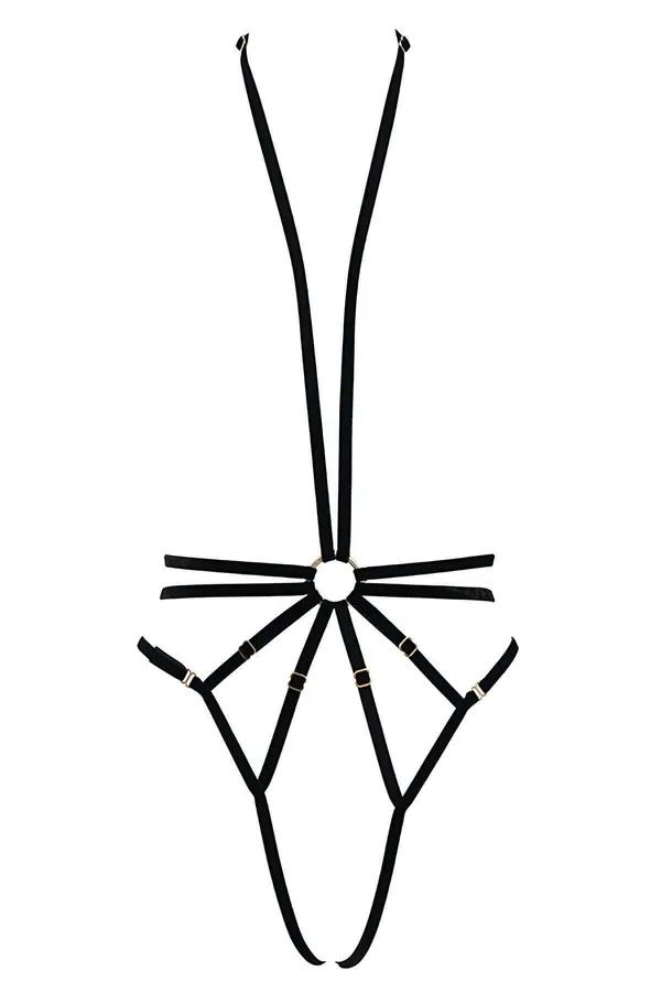 Minimalist Multi-Strap Body Harness with O-Ring