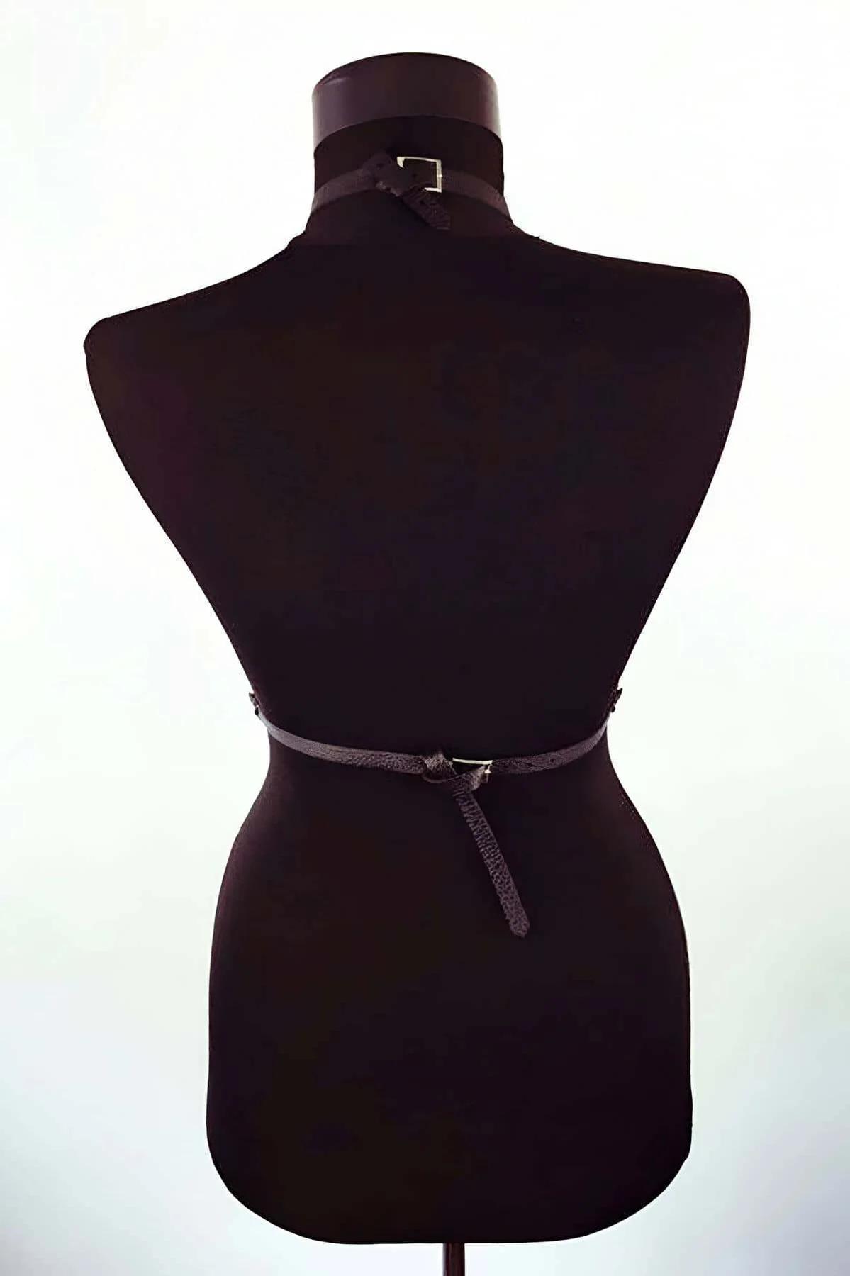 Full Body Harness with O-Ring Garter Straps