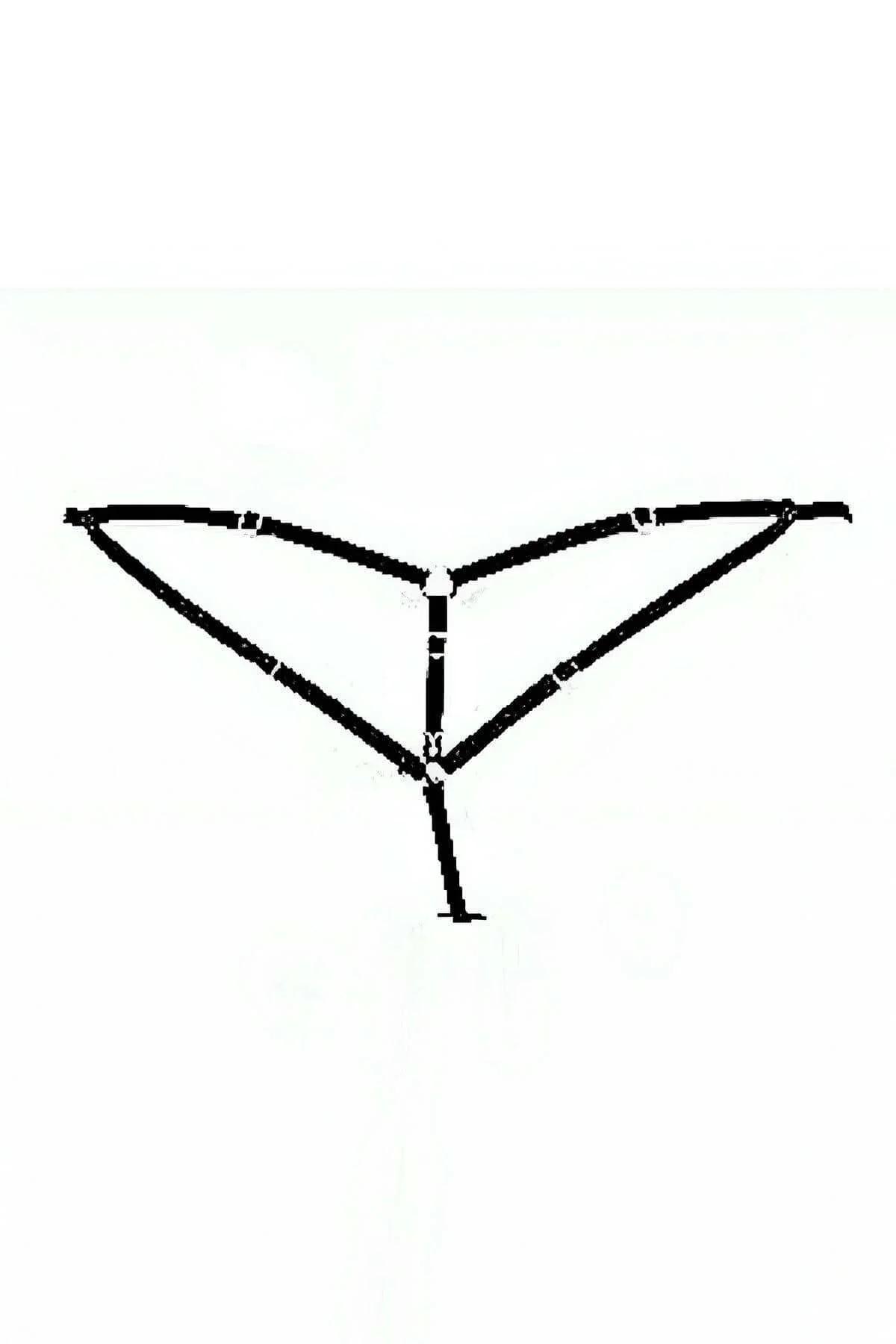 Strappy Harness Thong with Silver O-Rings