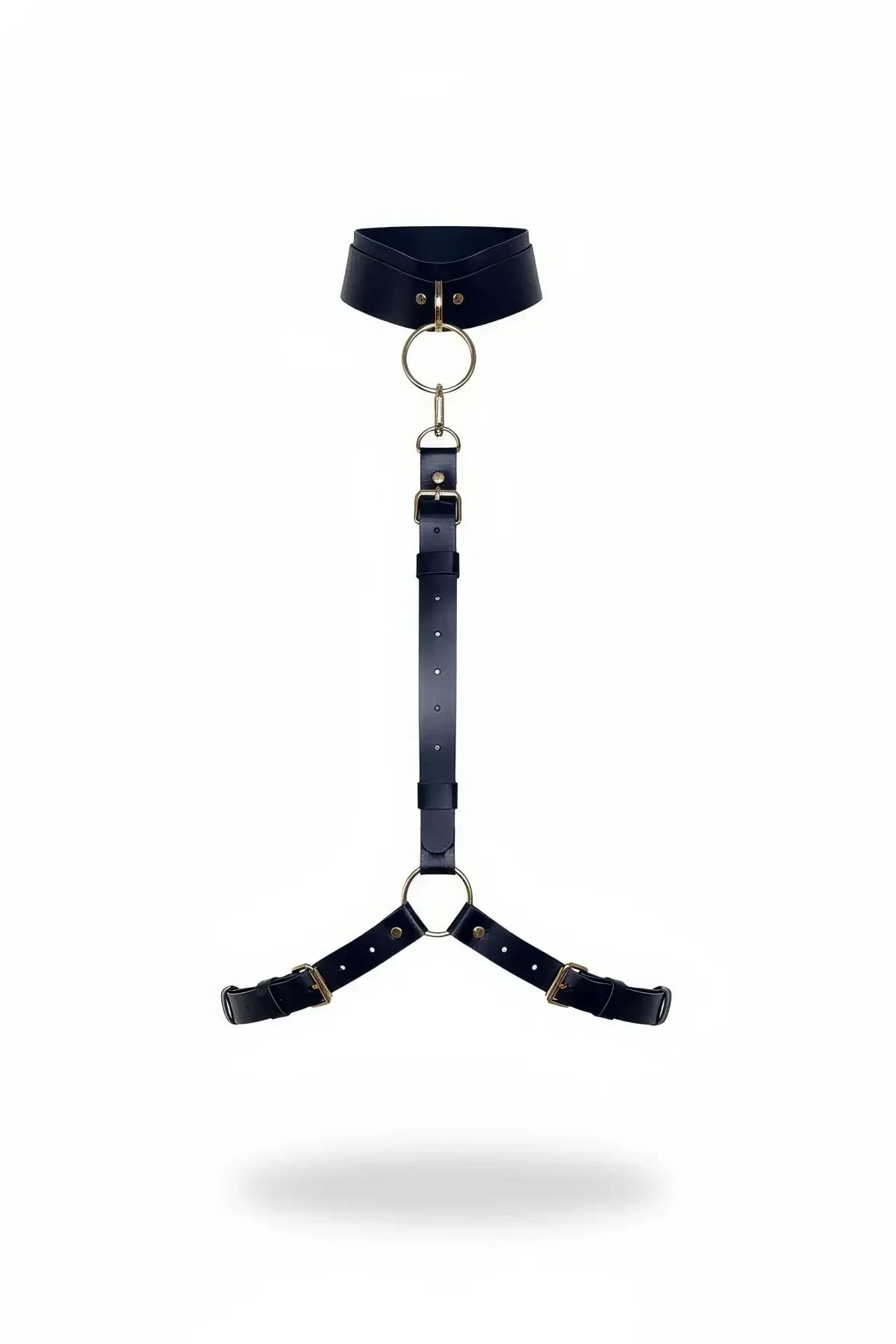 Choker Neck Body Harness with O-Ring