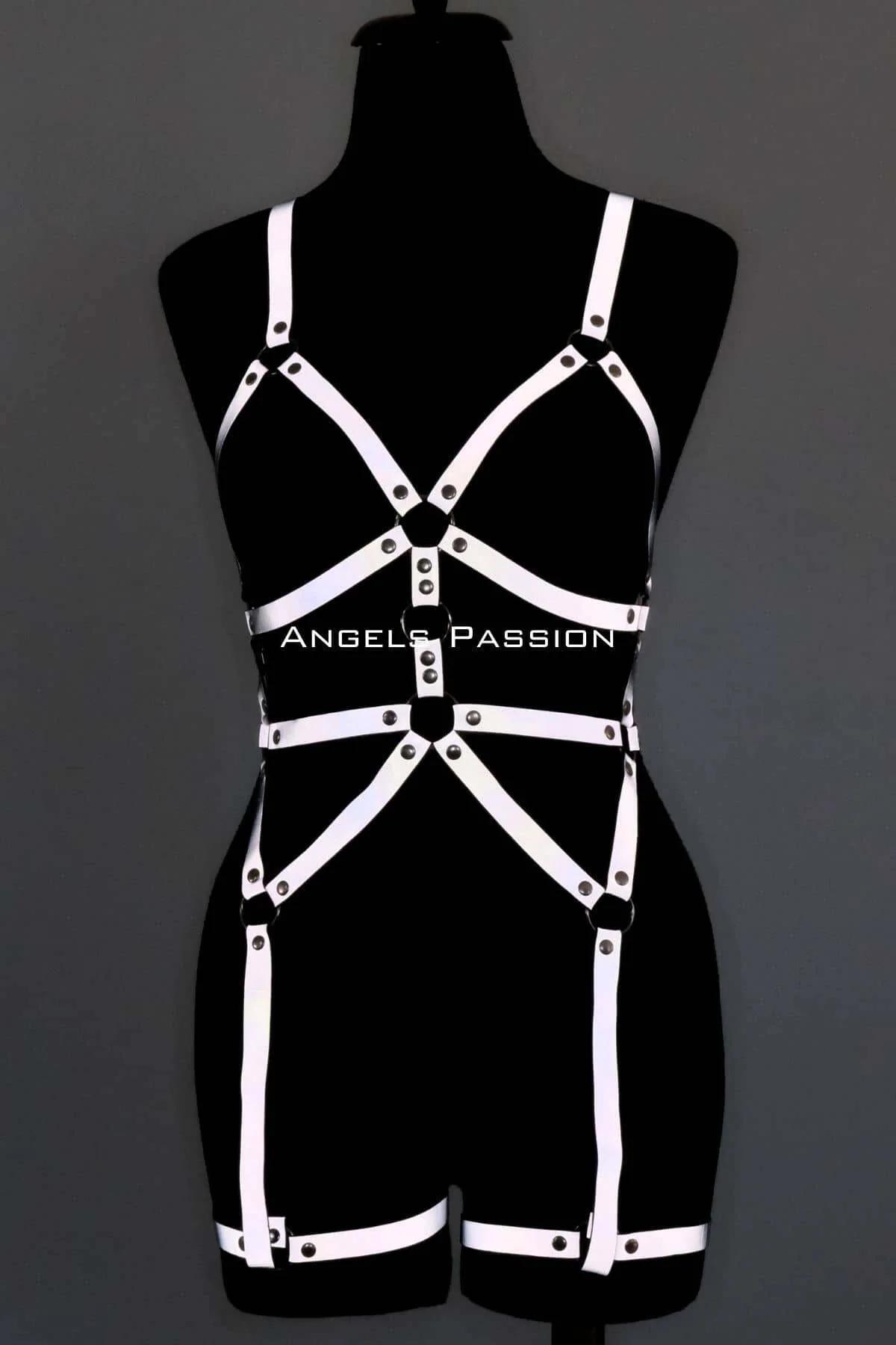 Reflective Full Body Harness with Straps