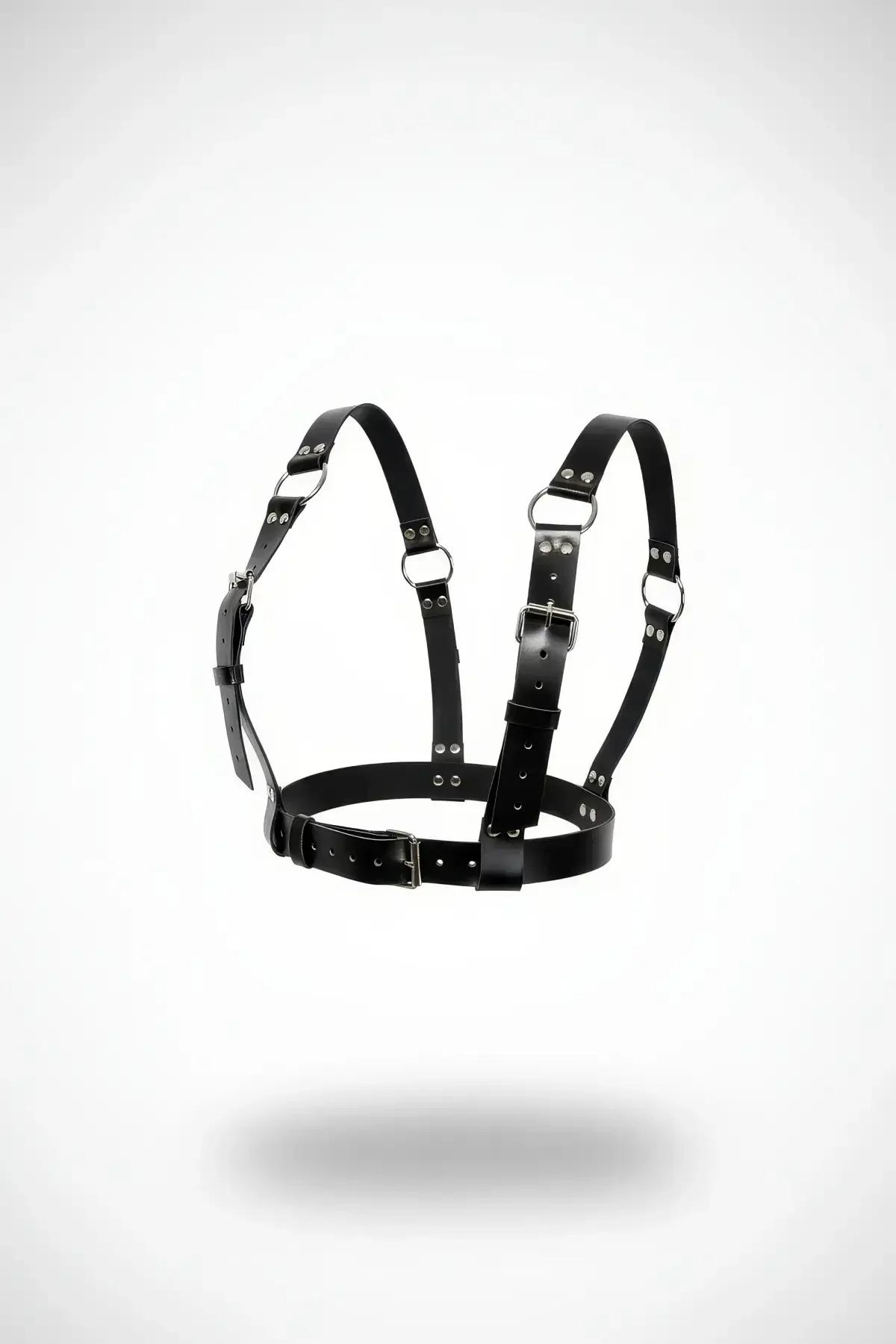Adjustable Chest Harness with Dual Buckle Straps