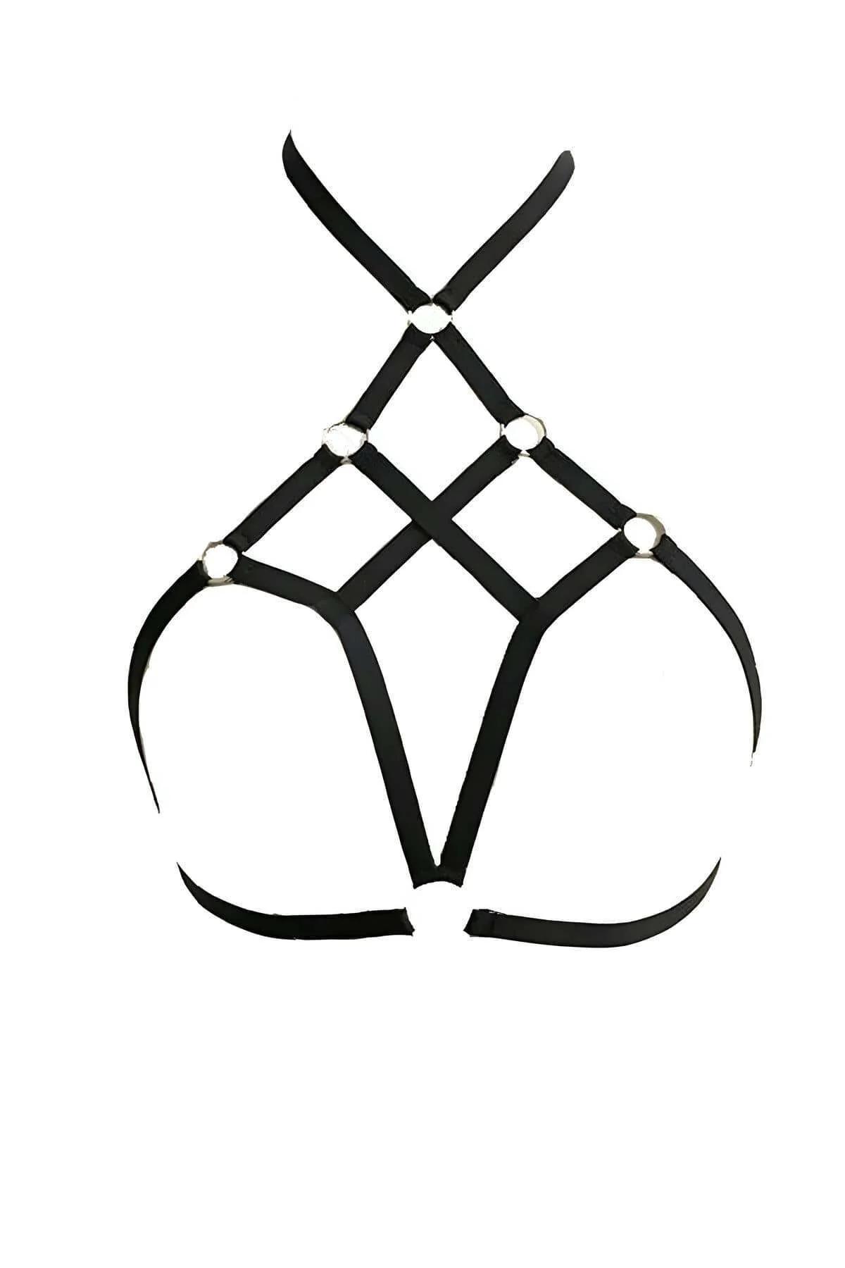 Strappy O-Ring Chest Harness
