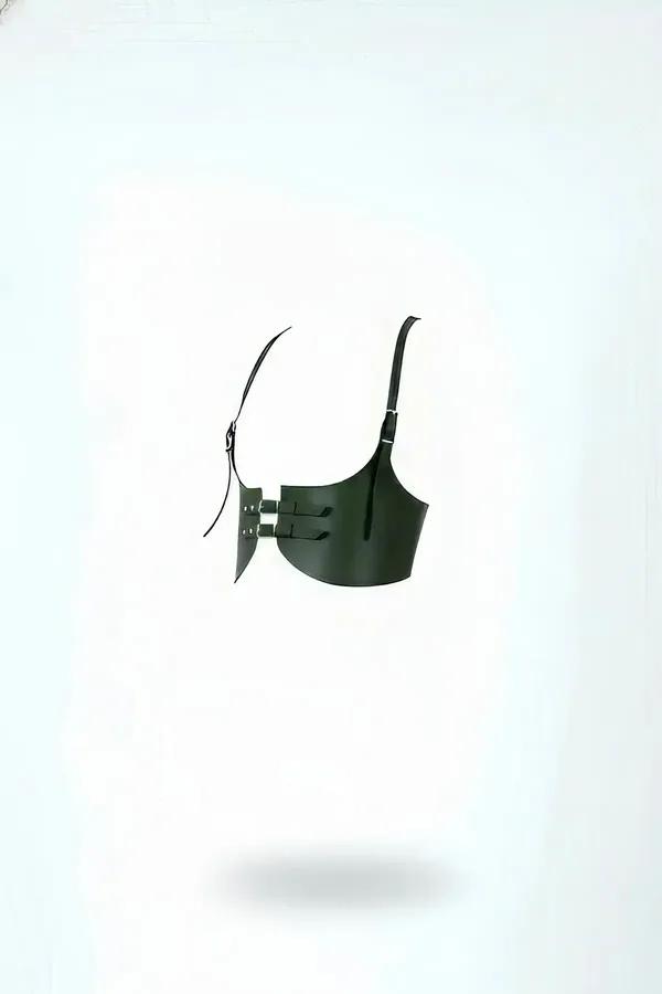 Structured Underbust Harness with Double Front Buckles