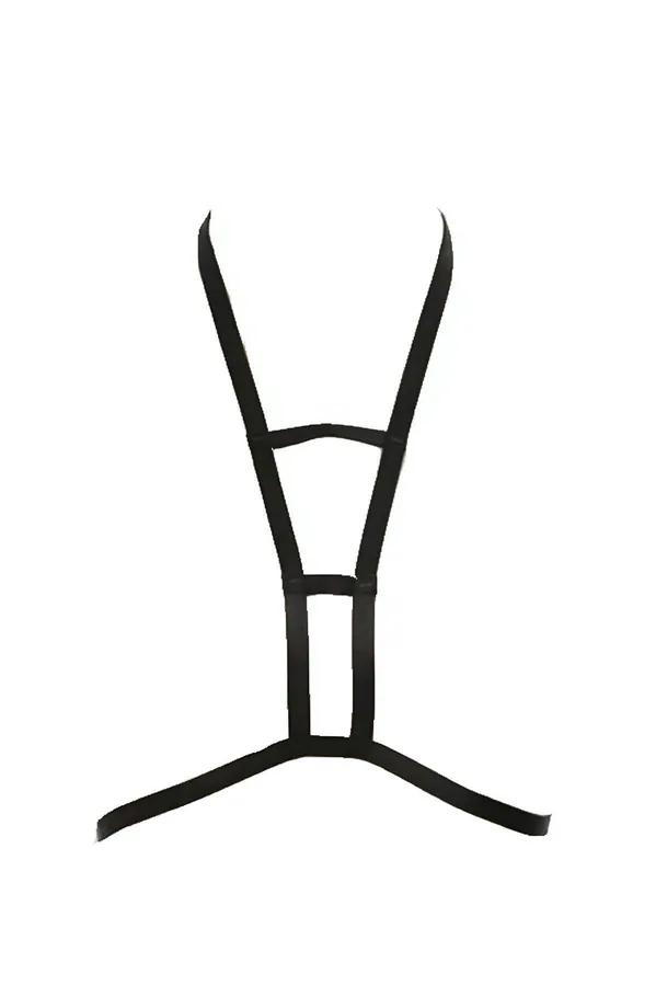 Strappy Plunge Chest Harness