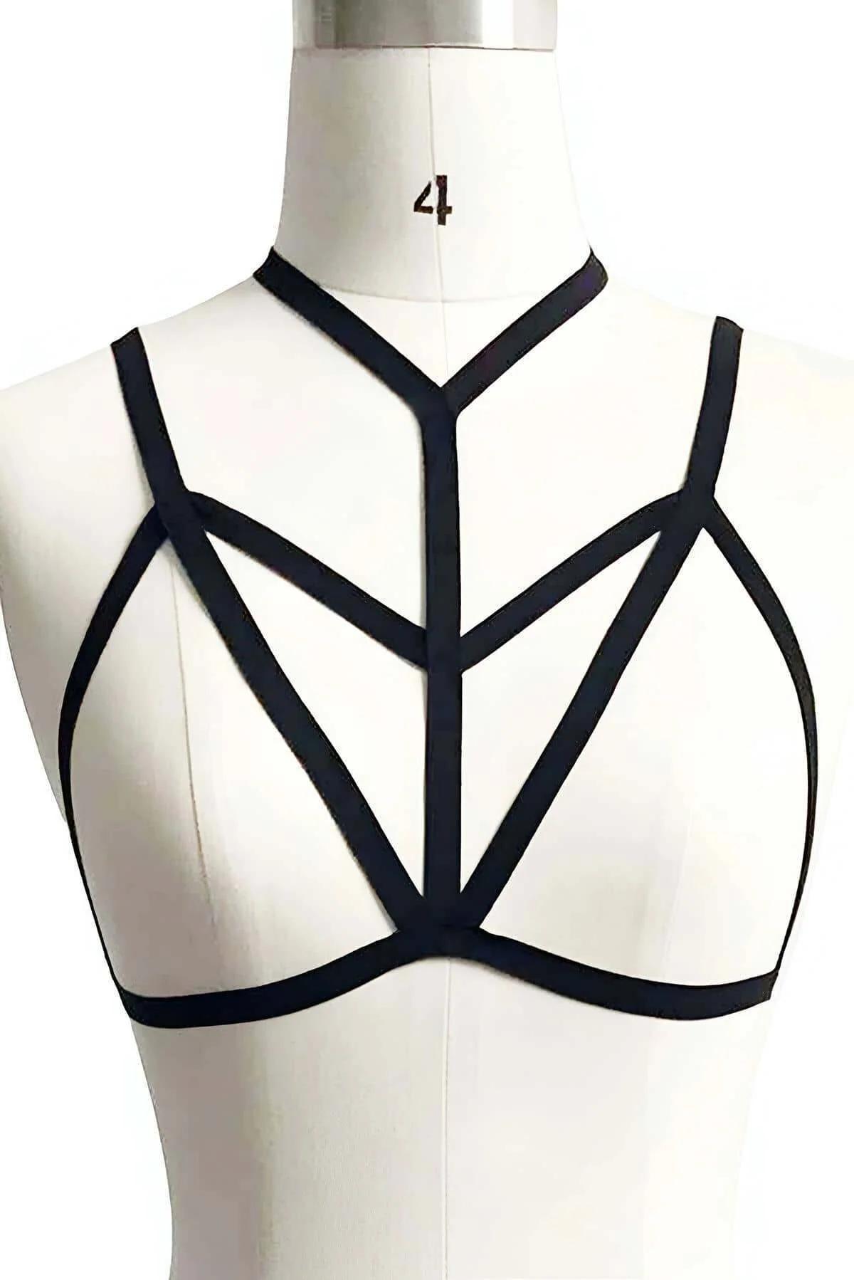 Strappy Caged Body Harness