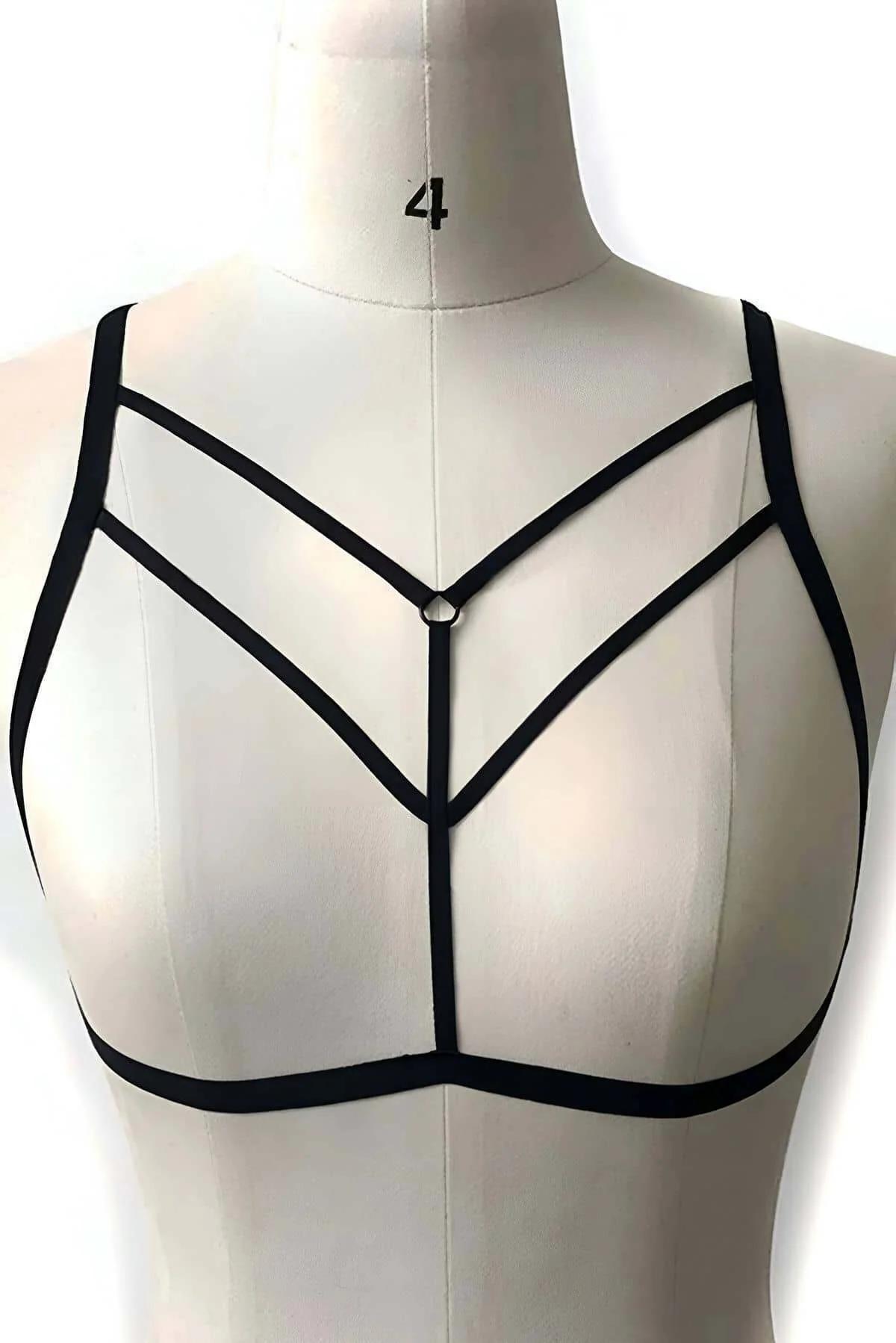Minimalist Strappy O-Ring Body Harness