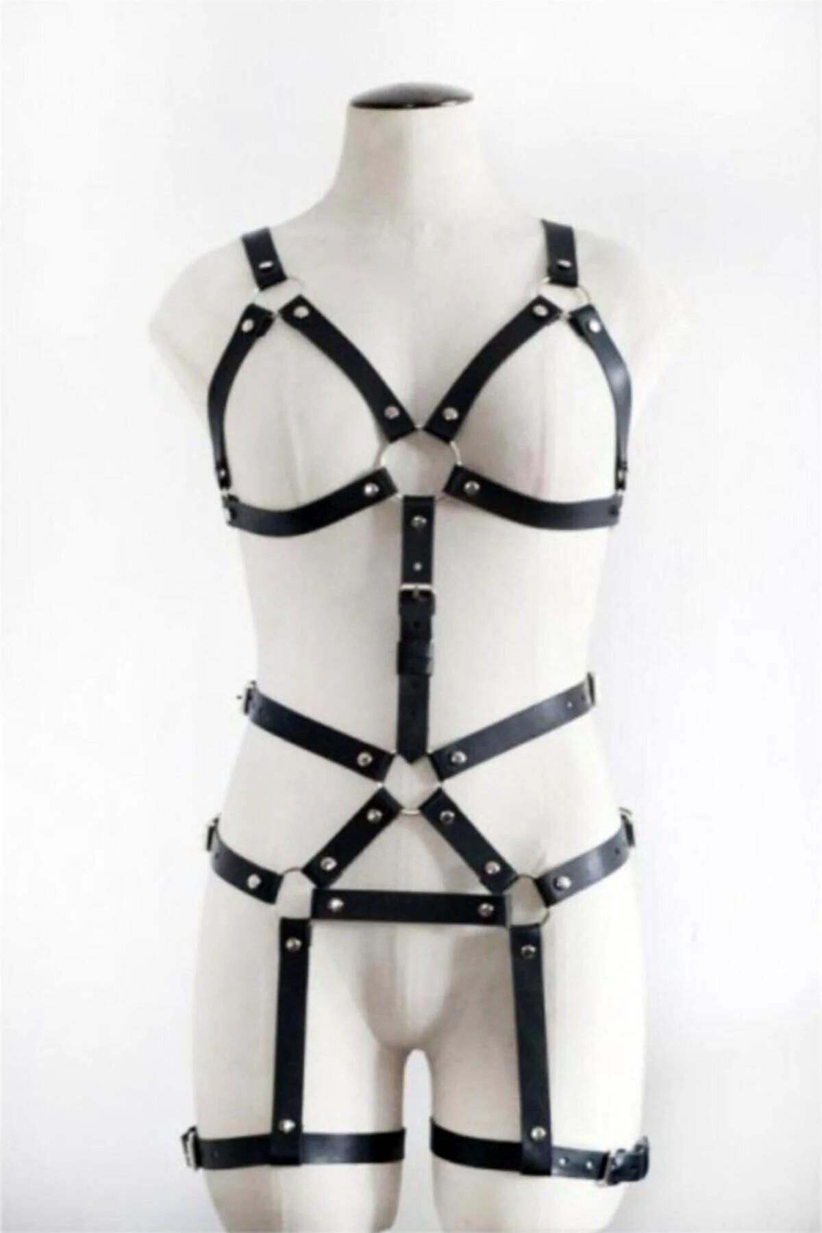 Full Body Harness with O-Ring Detail