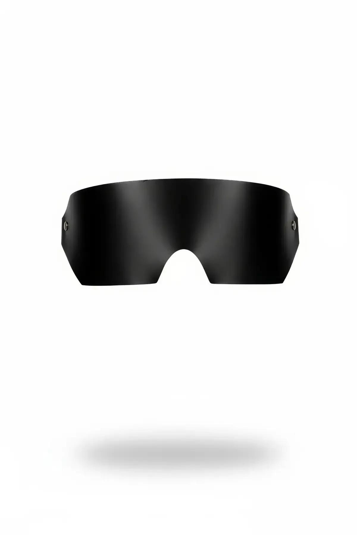 Wide Cut Blindfold with Rivet Details