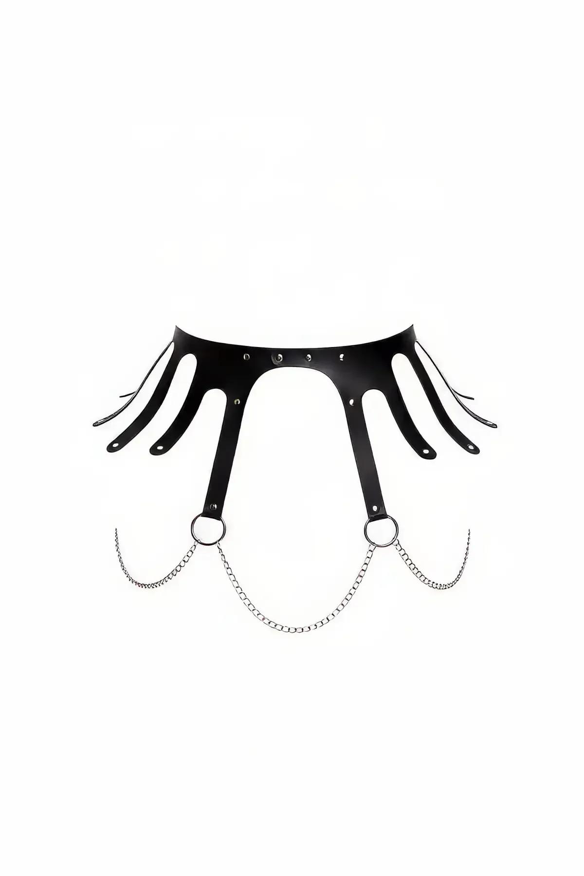 Underbust Harness with Detachable Chain