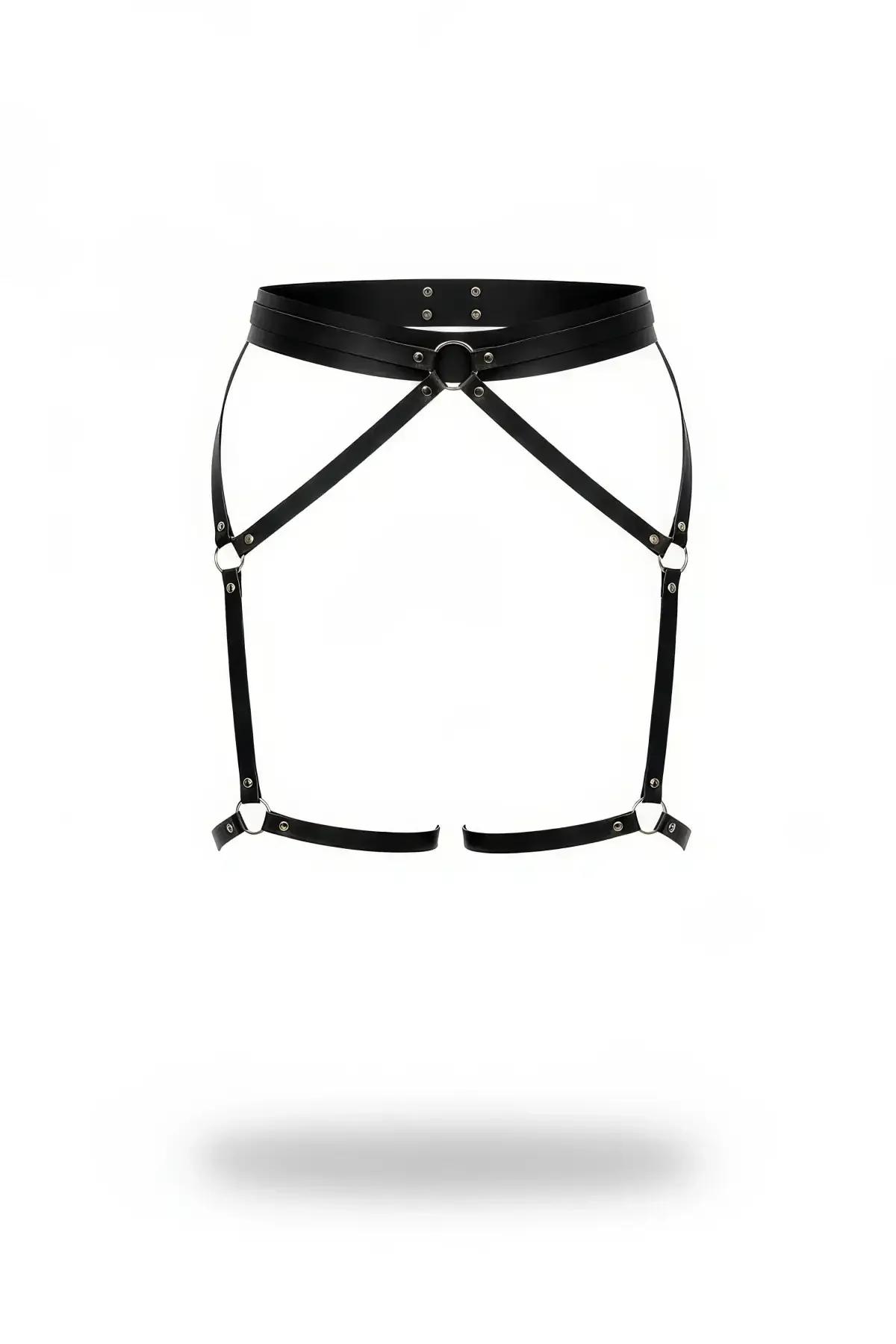 Adjustable O-Ring Garter Harness