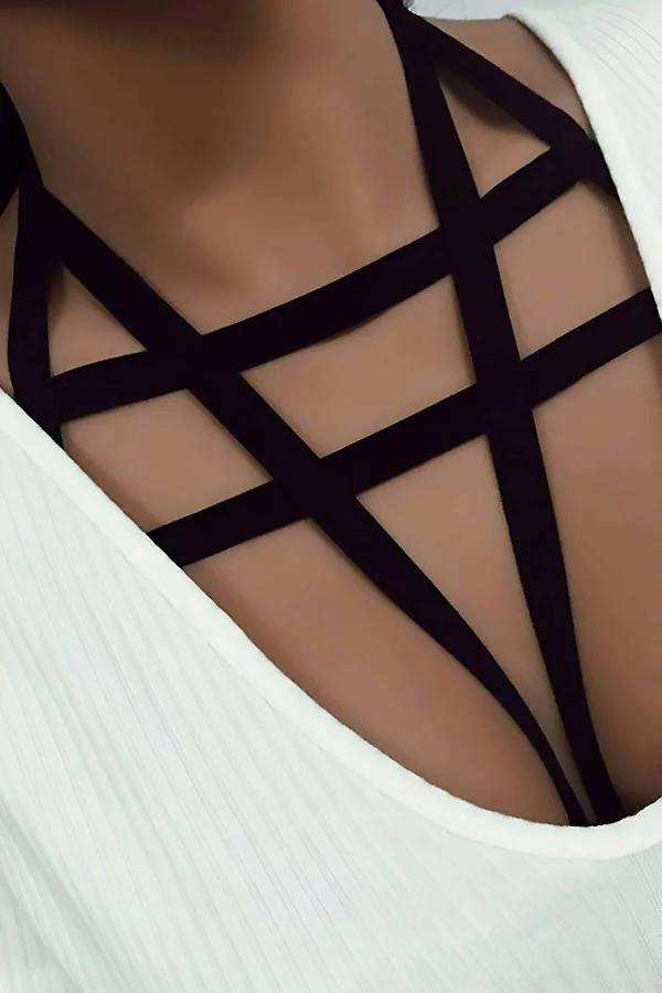 Strappy Geometric Body Harness