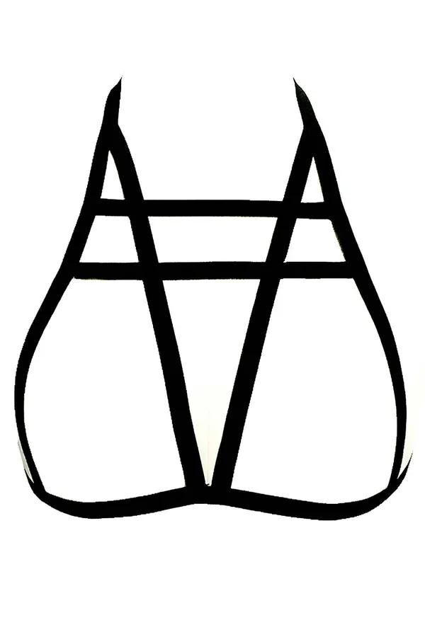 Strappy Geometric Body Harness