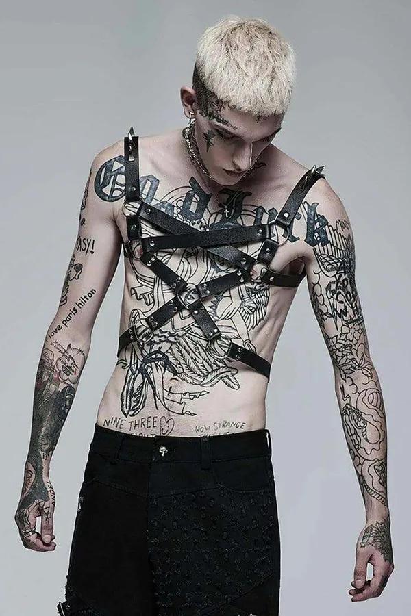 Men's Multi-Strap Chest Harness