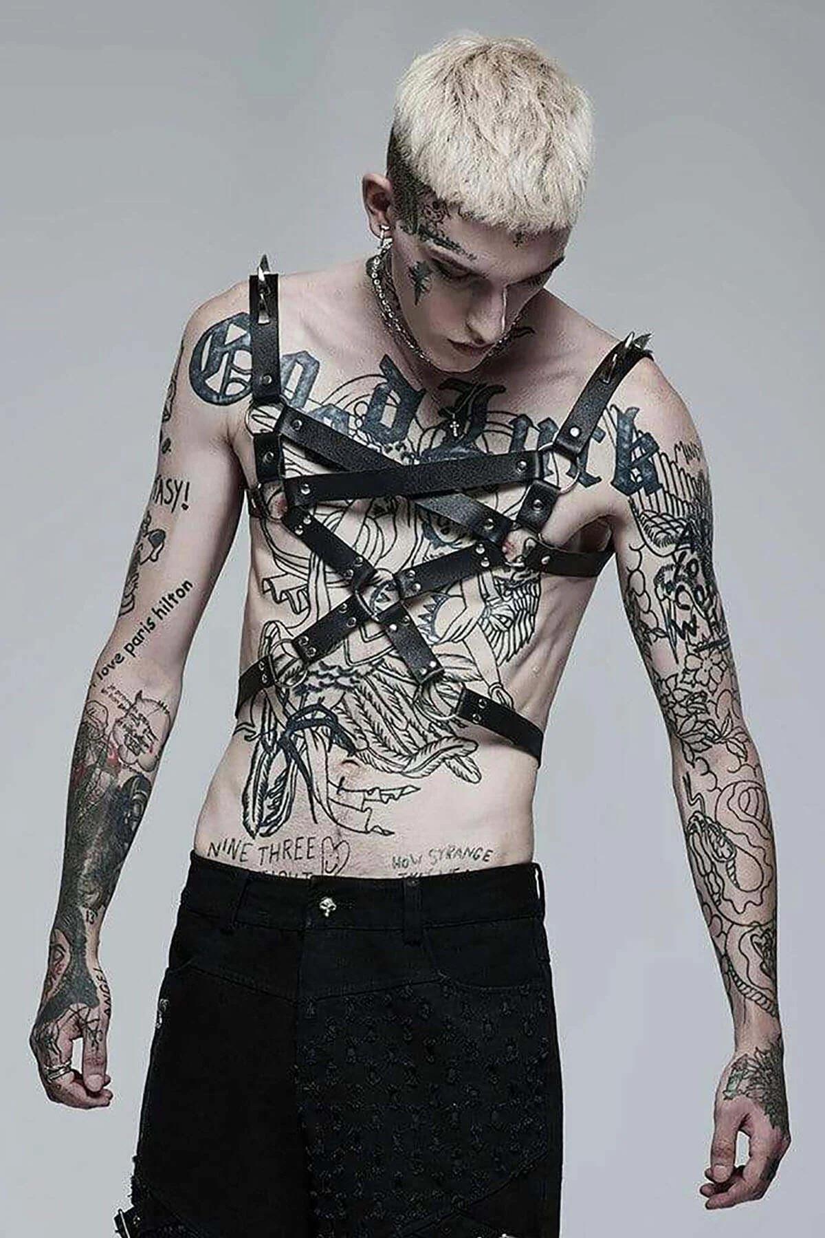 Men's Multi-Strap Chest Harness
