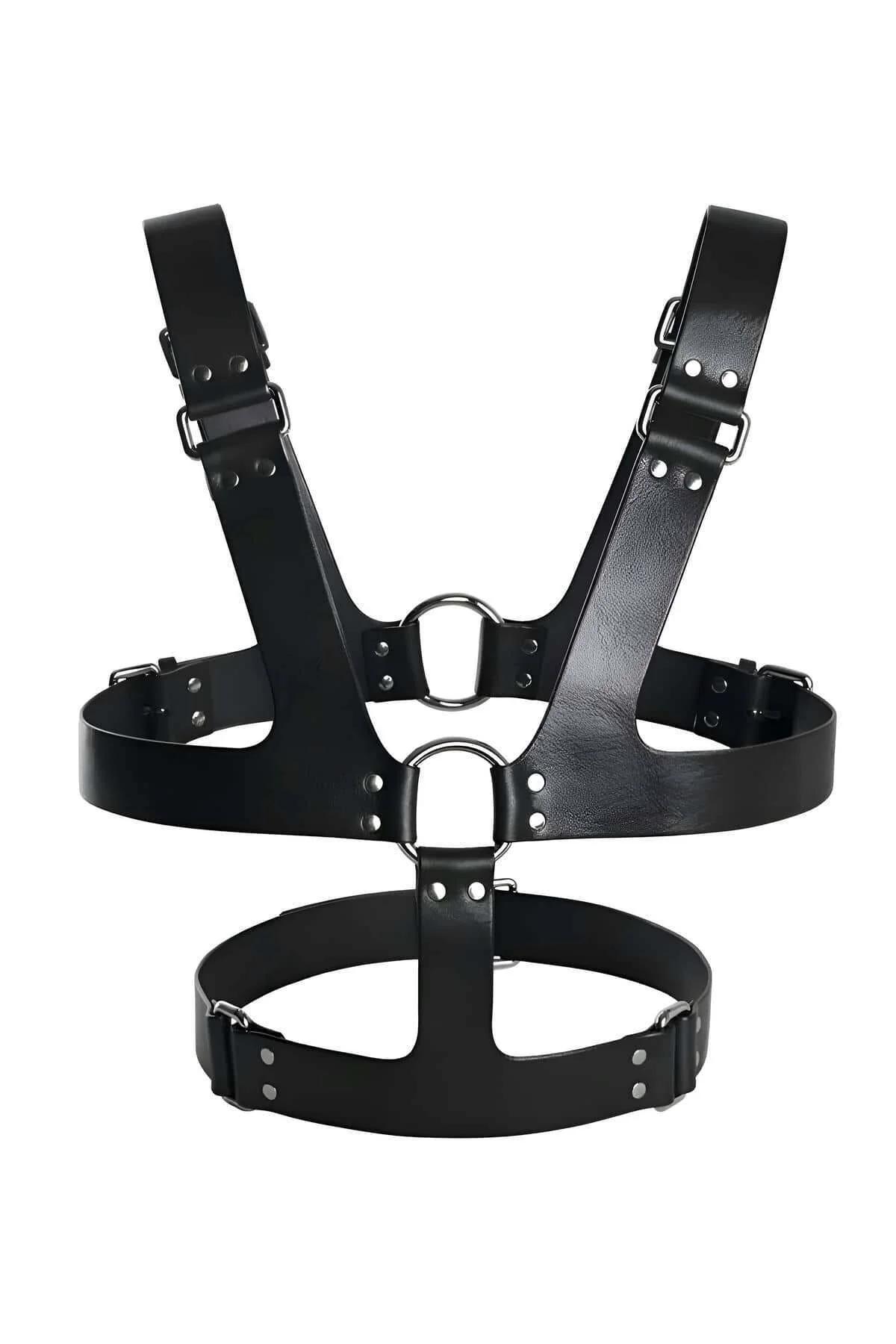 O-Ring Chest Harness with Waist Strap