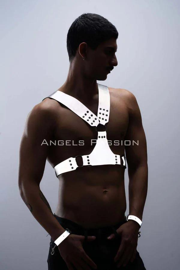 Reflective Chest Harness & Wrist Cuffs Set