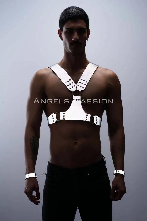 Reflective Chest Harness & Wrist Cuffs Set